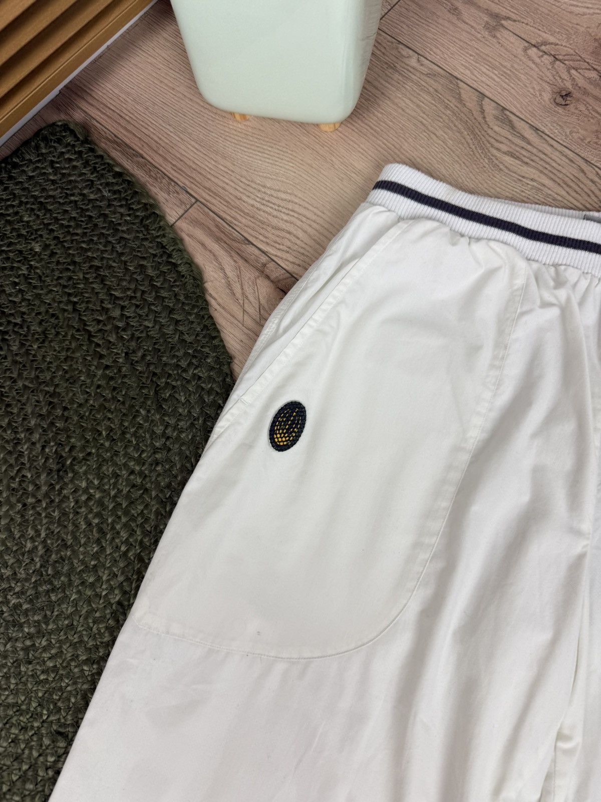 Nike Vintage Nike Baggy Pants Uptempo Track GorpCore Style Swoosh Size US 33 - 7 Thumbnail