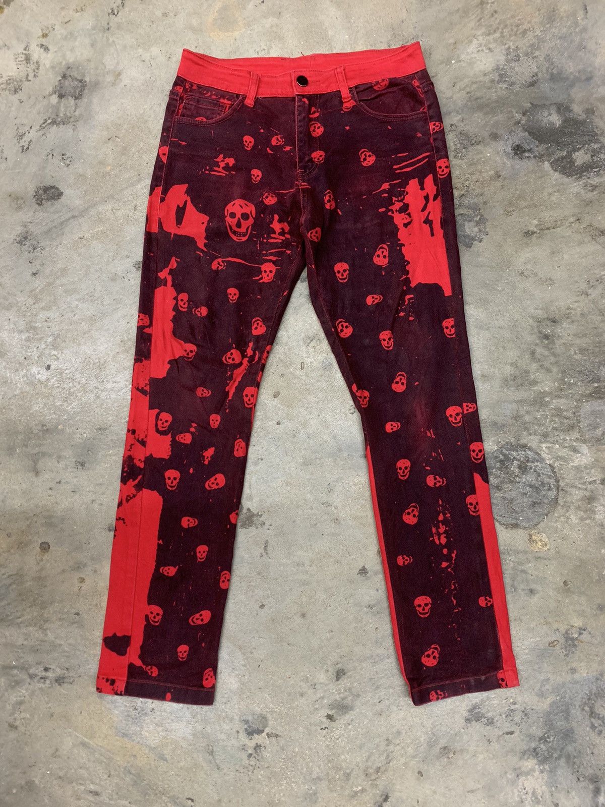 Designer × If Six Was Nine × Japanese Brand Skull punk style JAPANESEBRAND Size US 31 - 8 Thumbnail