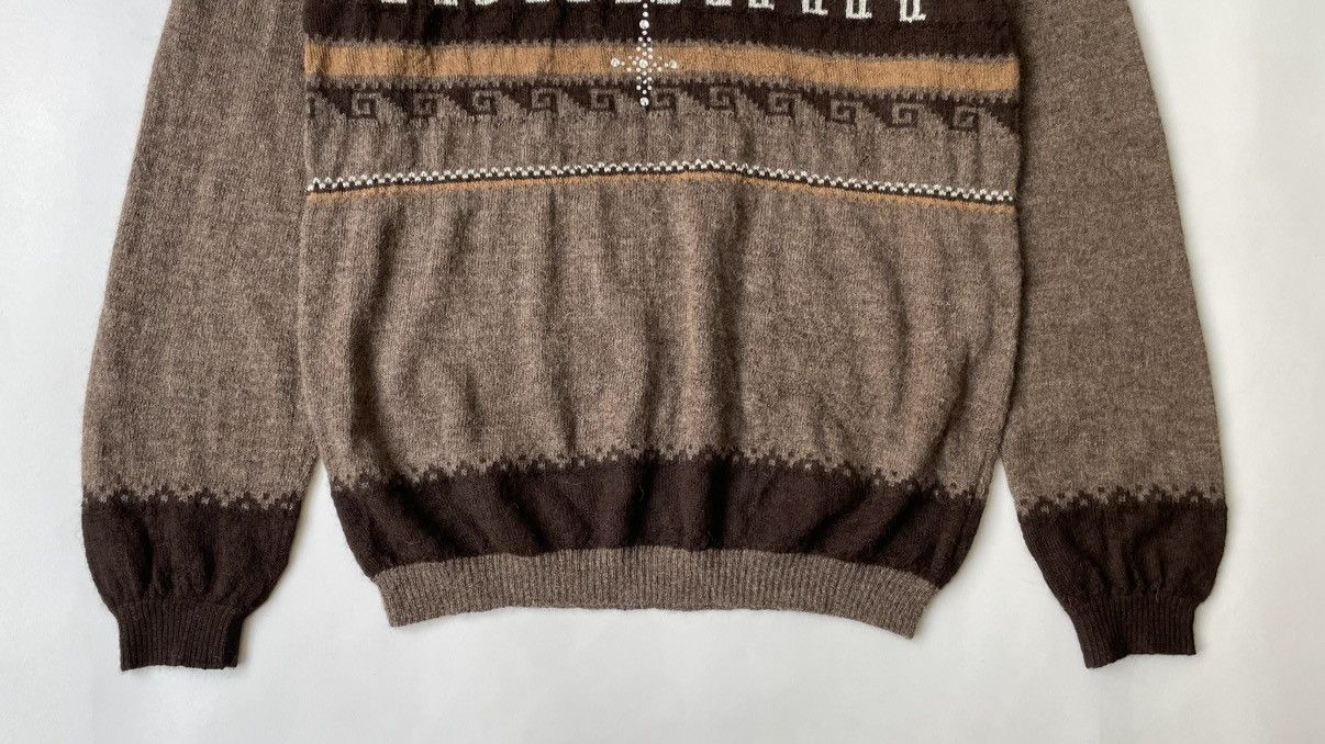 Comme des Garcons A/W 08 Crystal Chain Nordic Sweater Size US L / EU 52-54 / 3 - 9 Thumbnail