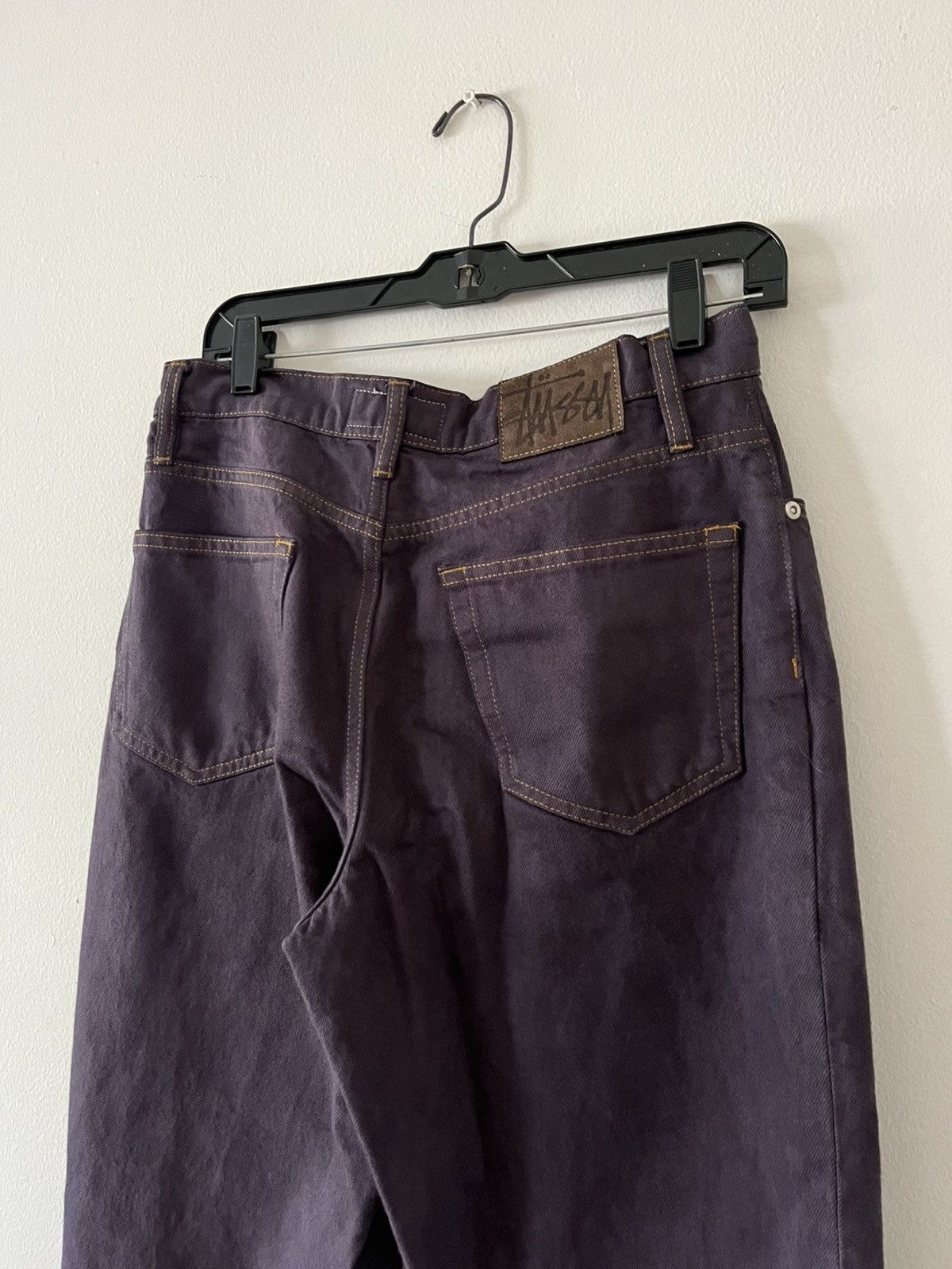 Stussy Stussy Big Ol Jeans size S (28 ) logo minimalistic Size US 28 / EU 44 - 5 Thumbnail