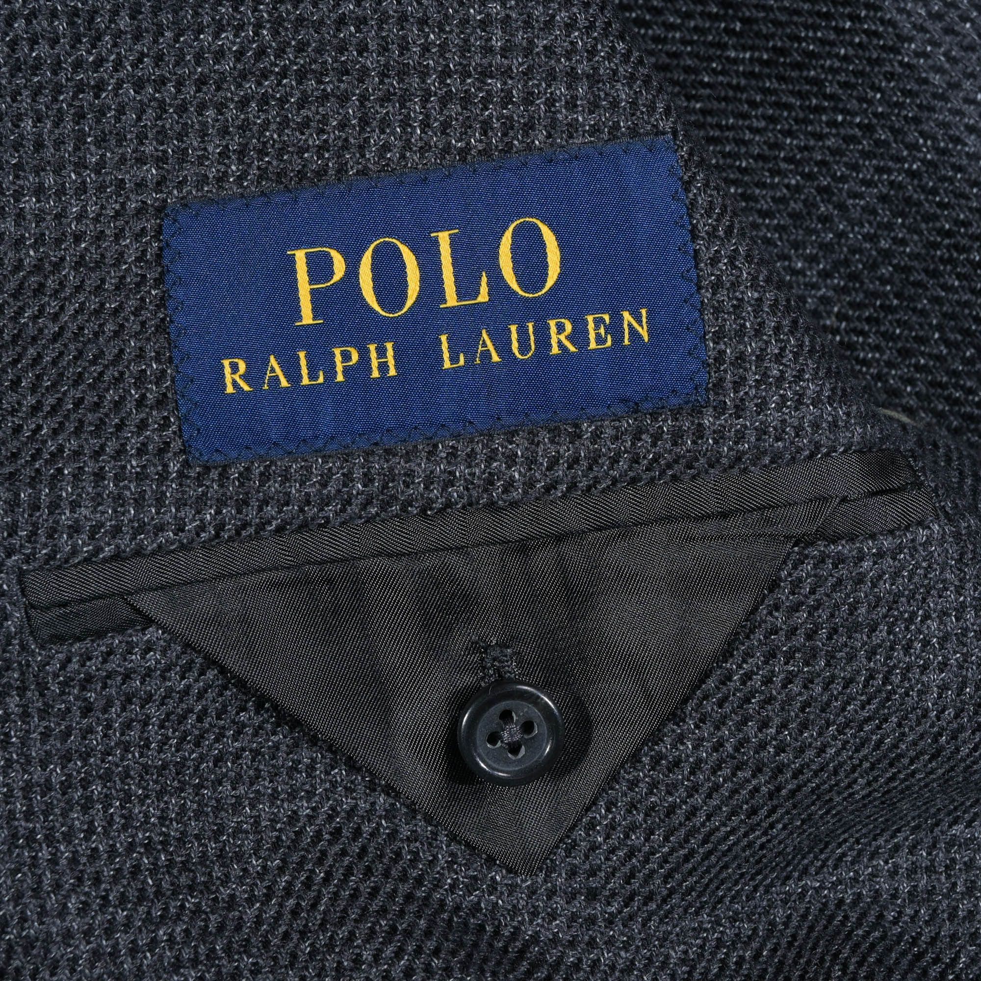 Polo Ralph Lauren Unconstructed Houndstooth Sport Coat Size 42R - 6 Thumbnail