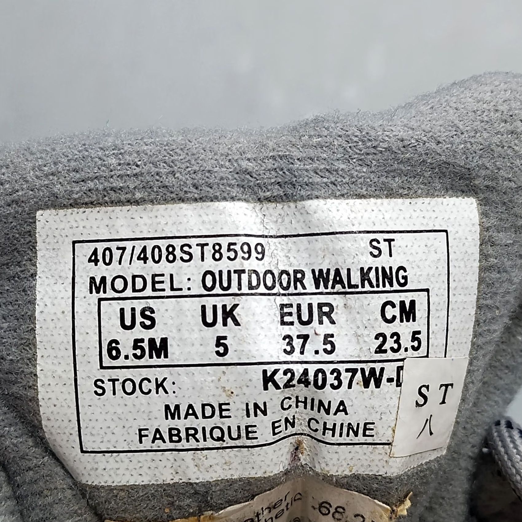 Vintage Ryka Outdoor Walking Sneakers Womens US Size 6.5M Multi Suede Low Top Lace Up Size M / US 6-8 / IT 42-44 - 2 Thumbnail
