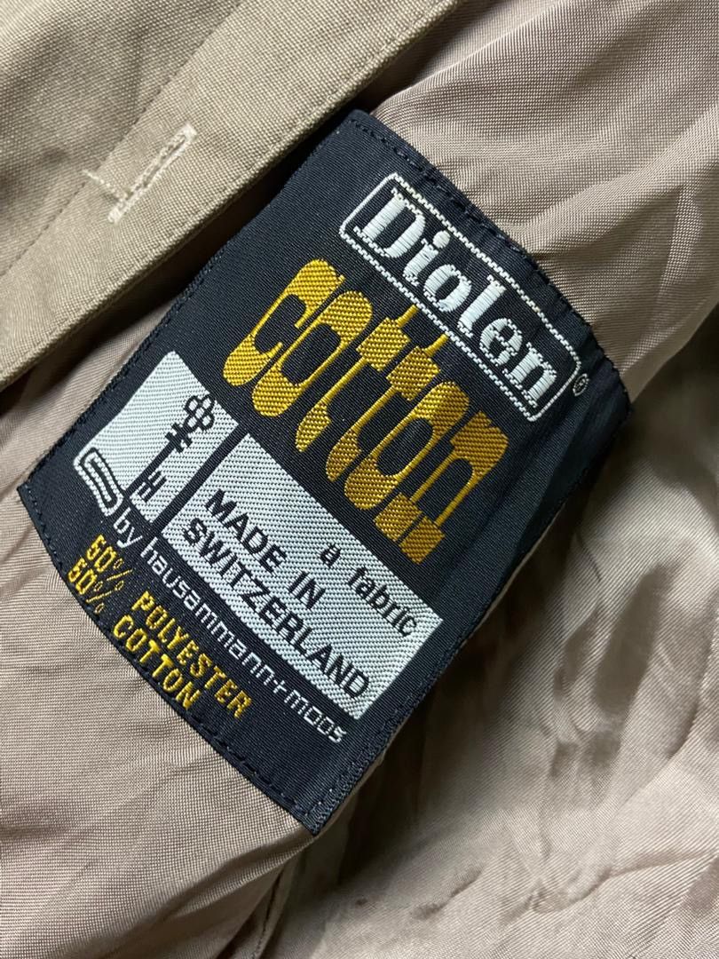 Japanese Brand Angel Leather + Diolen by Haussammann Trench Coat (181) Size US XXS / EU 40 - 2 Thumbnail