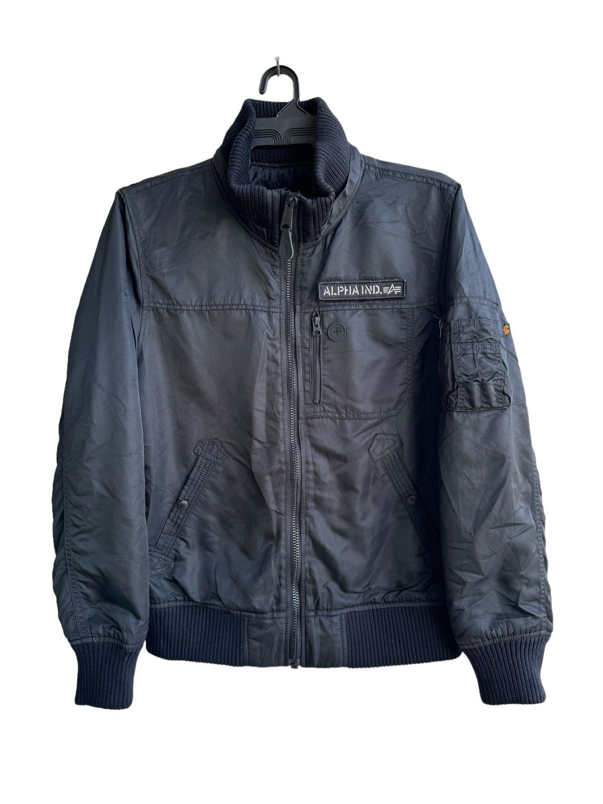 Alpha Industries × Vintage Vintage Bomber Jacket Alpa Industries Size US L / EU 52-54 / 3 - 4 Thumbnail