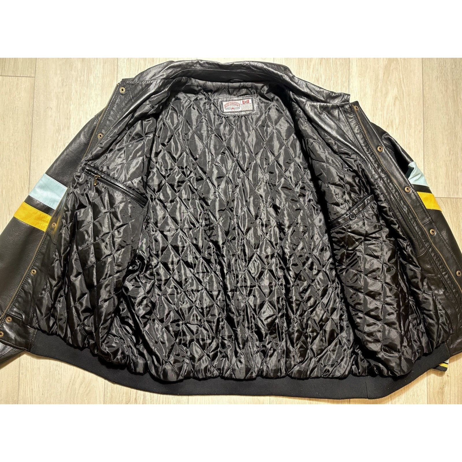 Other Big Daddy Leather Varsity Jacket Oversized Y2K Men’s 3XL Size US XXL / EU 58 / 5 - 5 Thumbnail