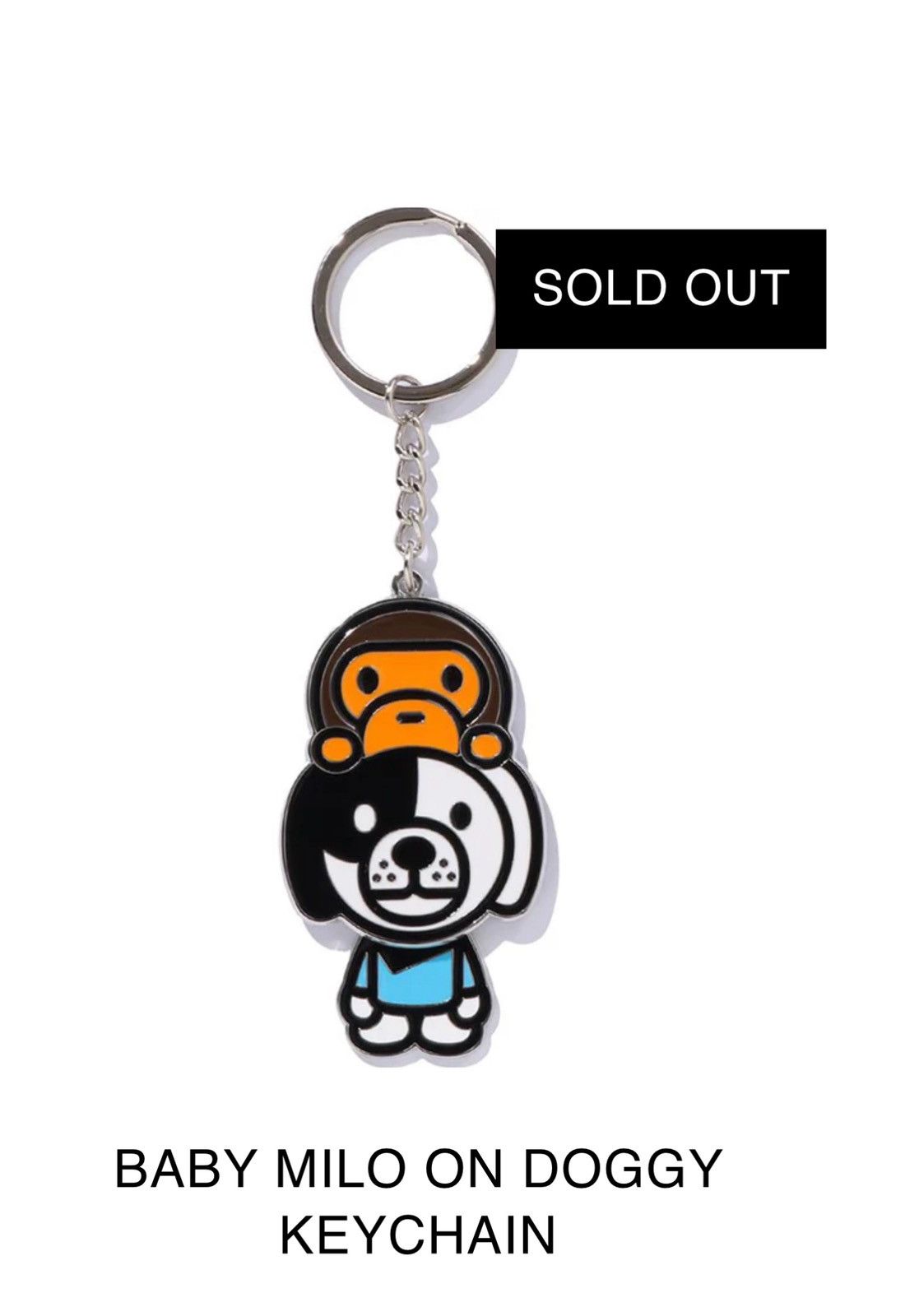 Bape Bape Baby Milo Puppy Keychain Size ONE SIZE - 1 Thumbnail
