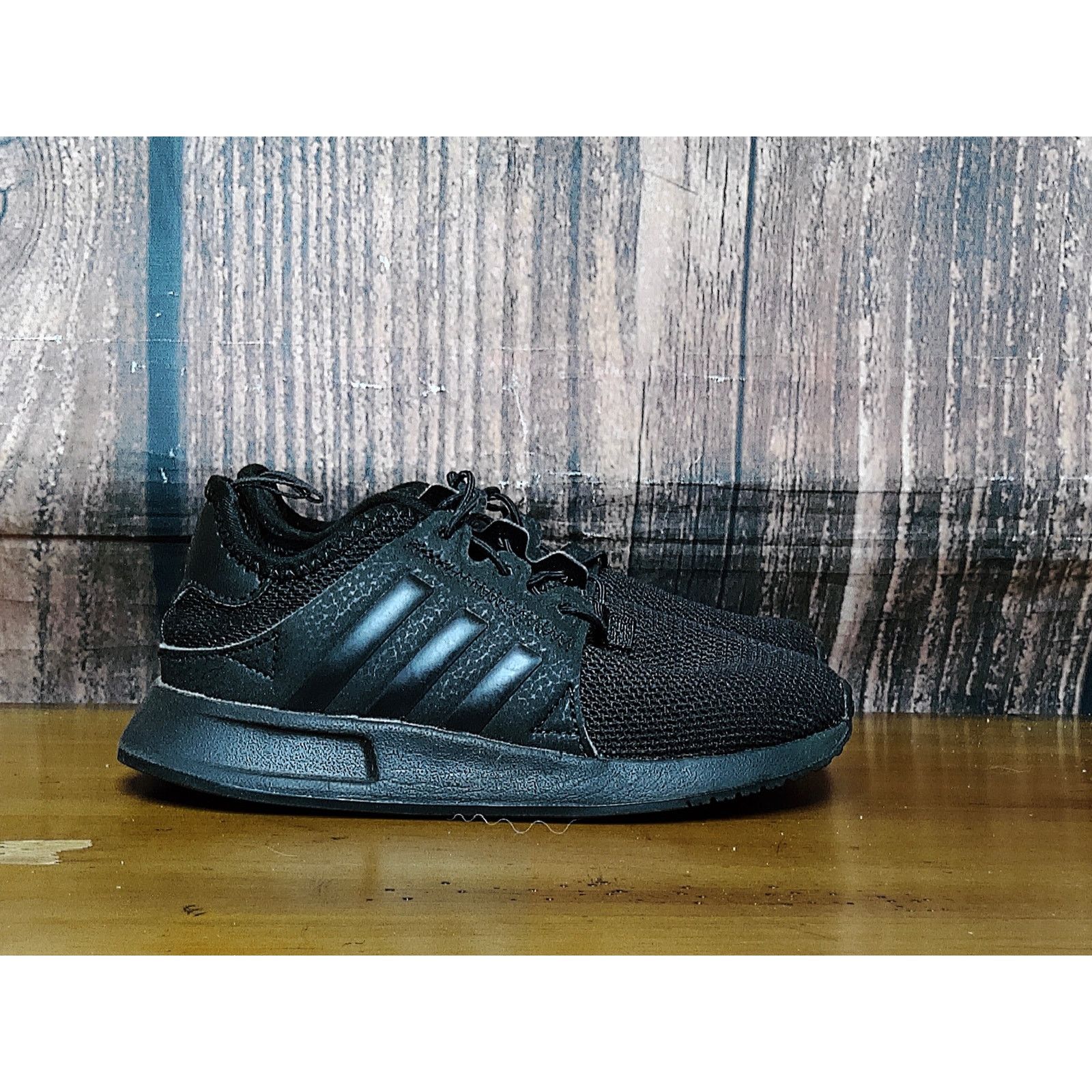 Adidas adidas Originals X_PLR Unisex Kids Sneakers Triple Black 10K Size US 10 / EU 43 - 2 Thumbnail