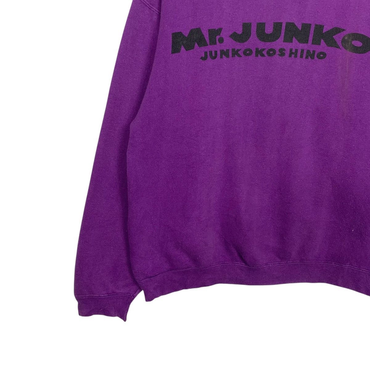 Mr. Junko Mr Junko Koshino Crewneck Purple Sweatshirt Size US L / EU 52-54 / 3 - 3 Thumbnail
