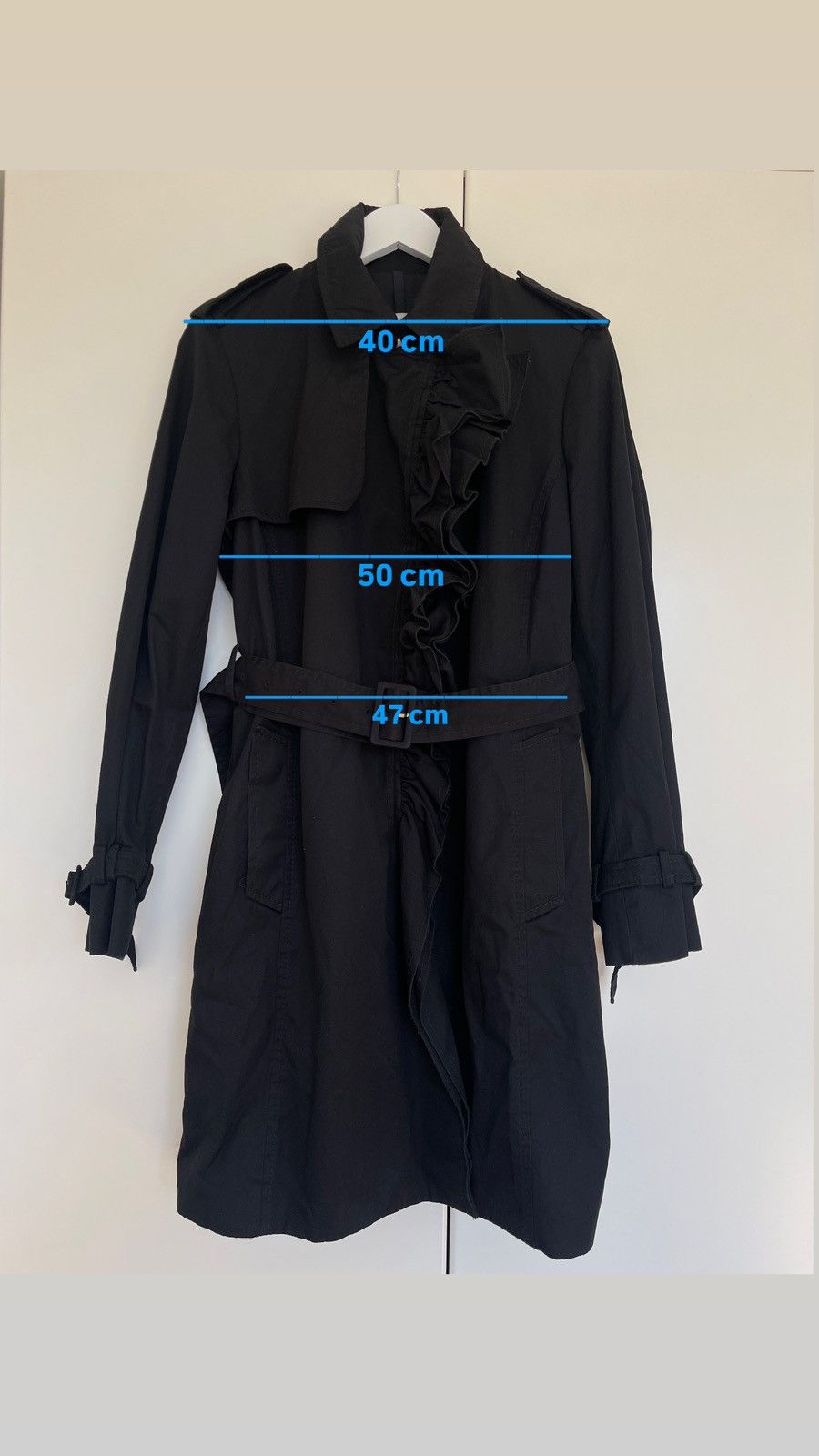 Moncler Orginal Moncler Trench Coat Size XL / US 12-14 / IT 48-50 - 9 Thumbnail