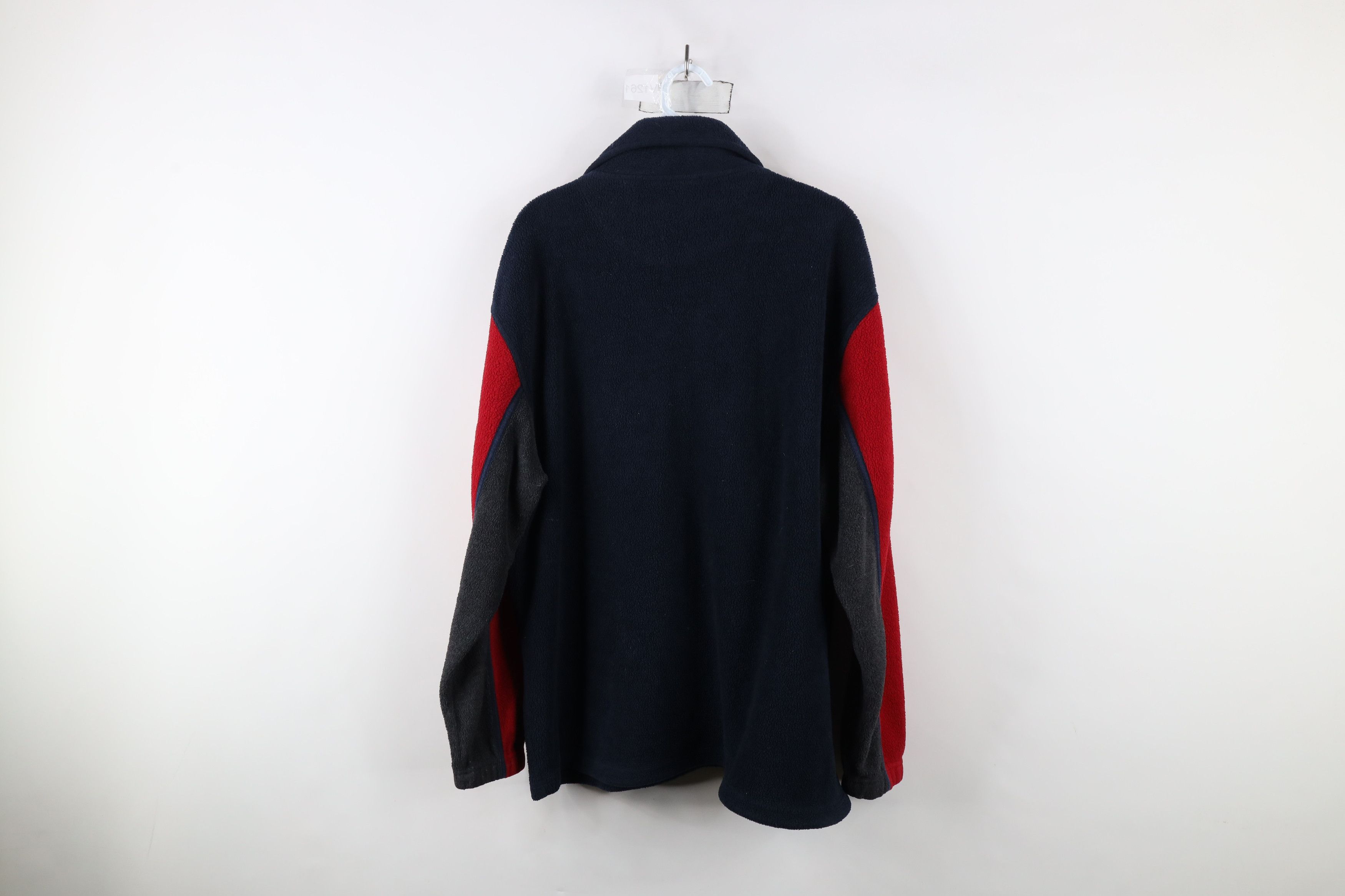 Vintage Vintage 90s Streetwear Half Zip Fleece Pullover Sweater Size US L / EU 52-54 / 3 - 9 Thumbnail
