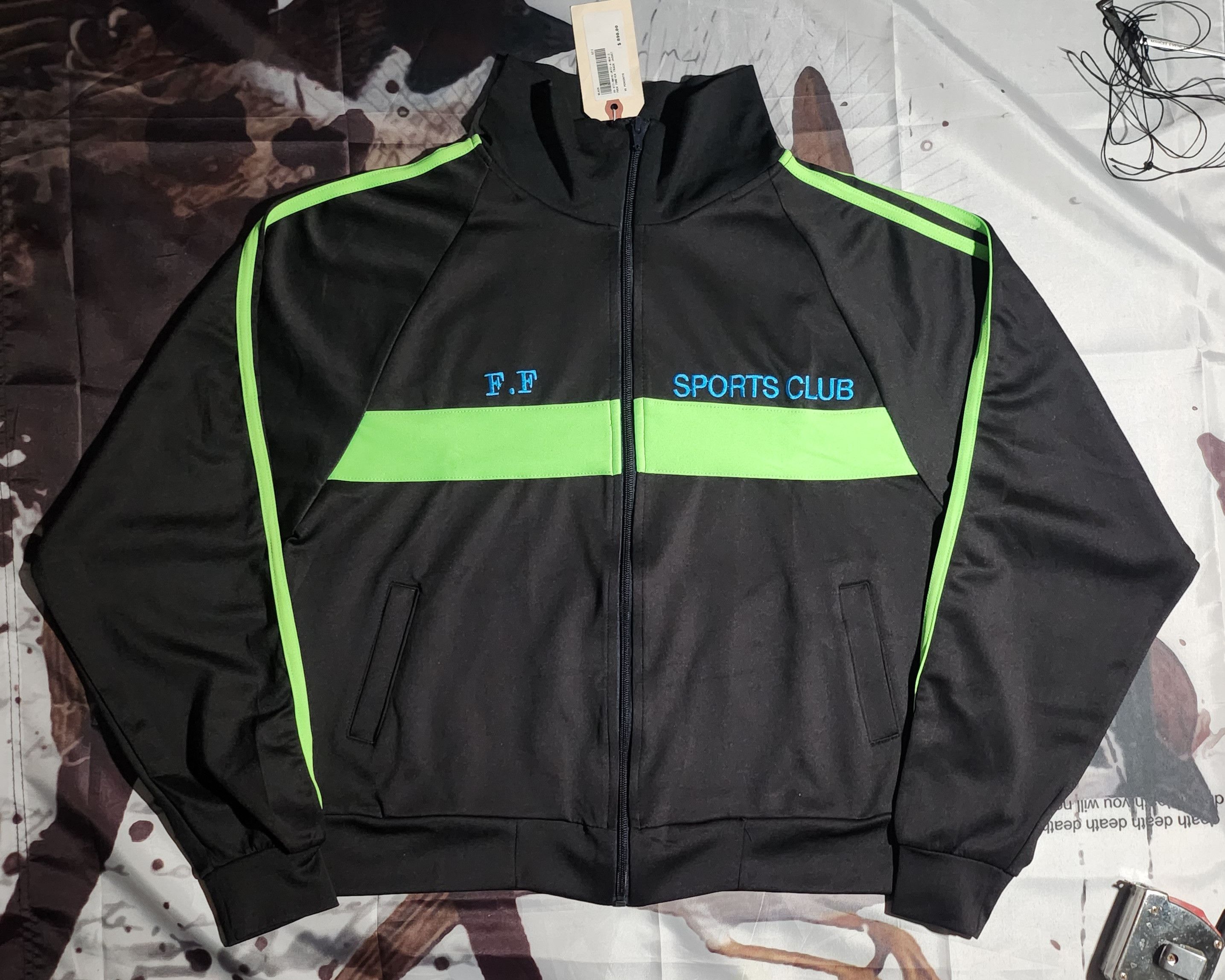 99%IS- 99%is- Fuck Forever Sports Club Jacket - Size 2 Size US M / EU 48-50 / 2 - 1 Thumbnail