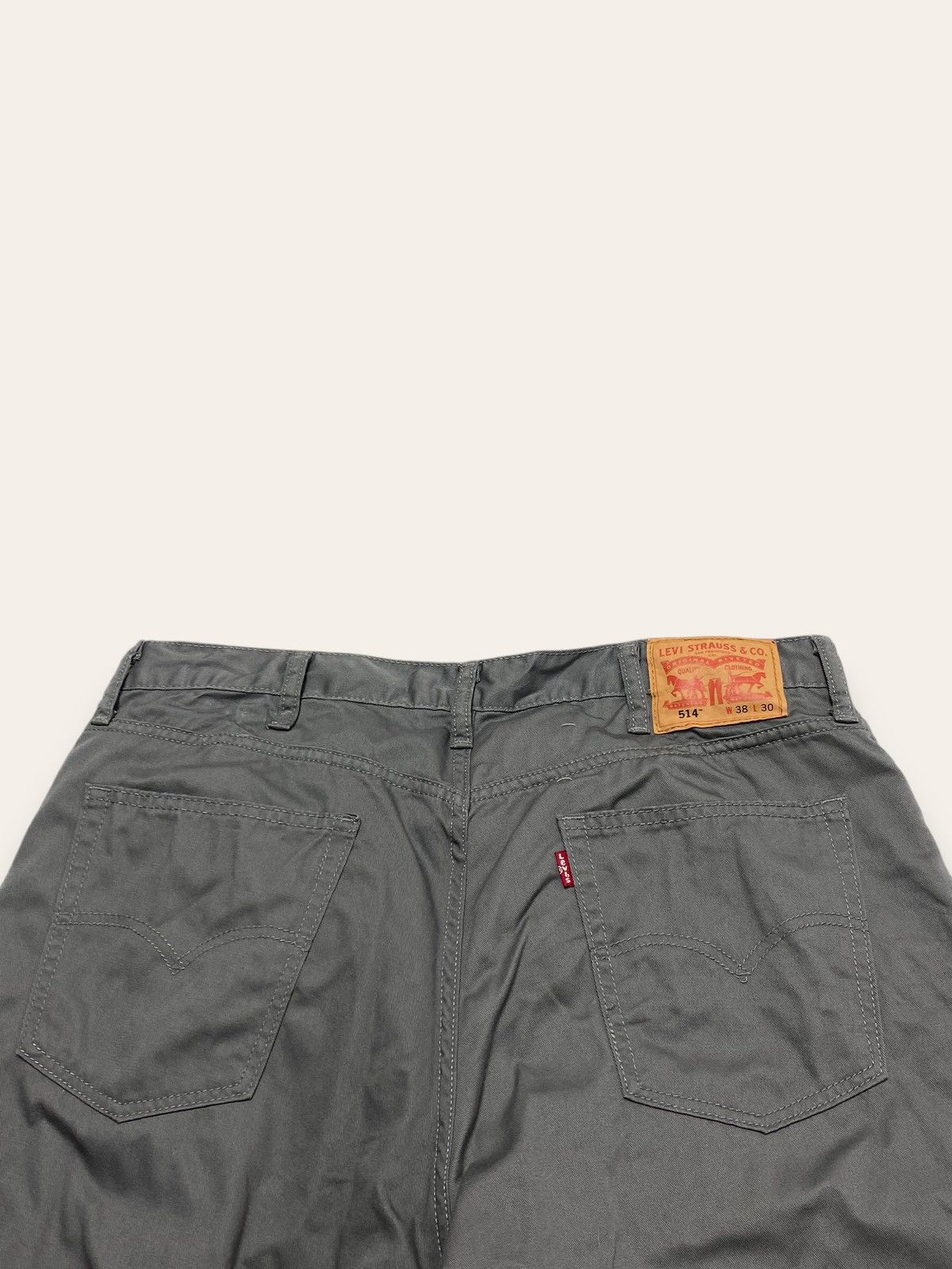 Levi's Vintage LEVIS Grey Pants Jeans Wide Baggy 514 W37 L29 Size US 37 - 8 Thumbnail