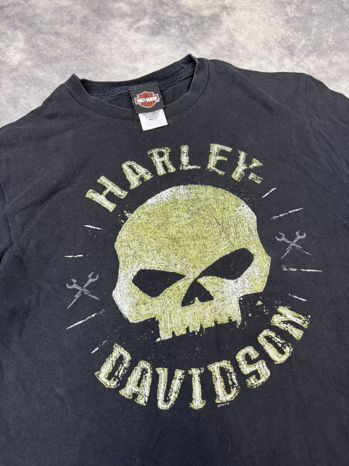 Harley Davidson × Vintage Vintage Harley Davidson Prague 00s 90s y2k t shirt biker USA Size US M / EU 48-50 / 2 - 4 Thumbnail