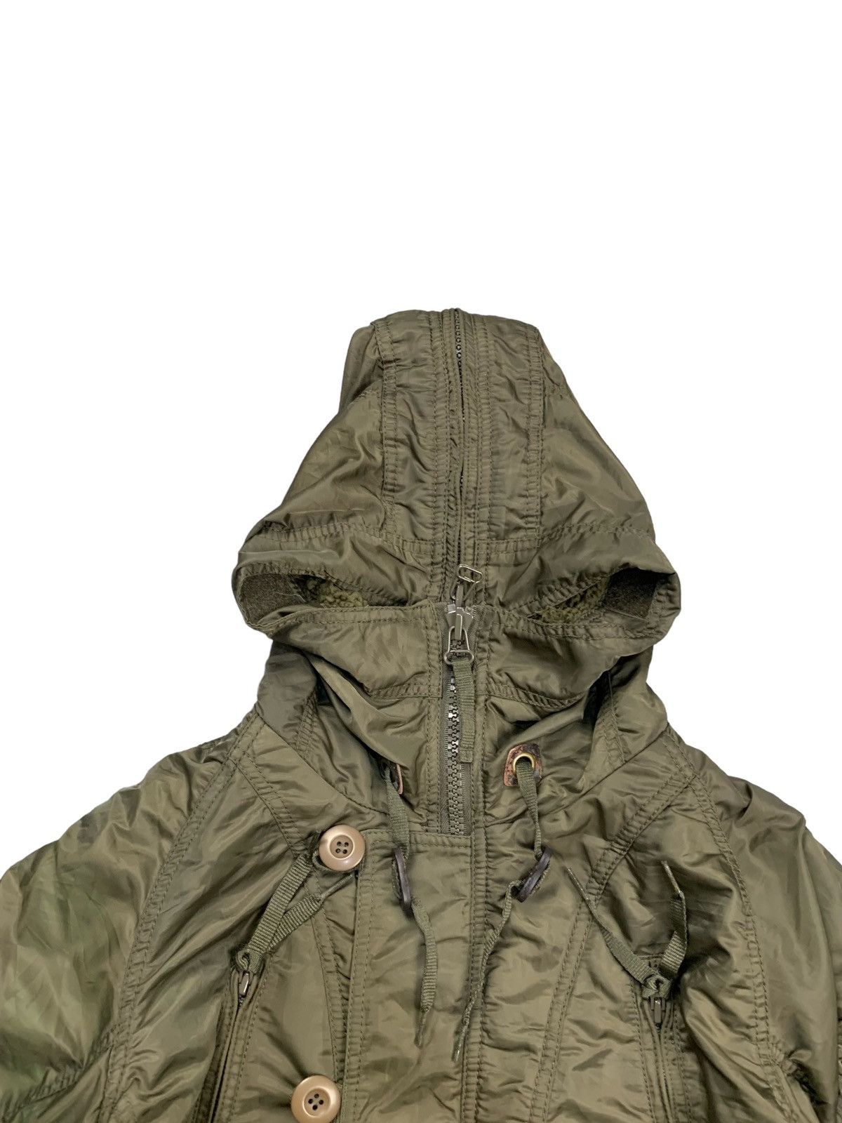 If Six Was Nine 2000s GOA - Cyber Military Cargo Jacket Size US M / EU 48-50 / 2 - 9 Thumbnail