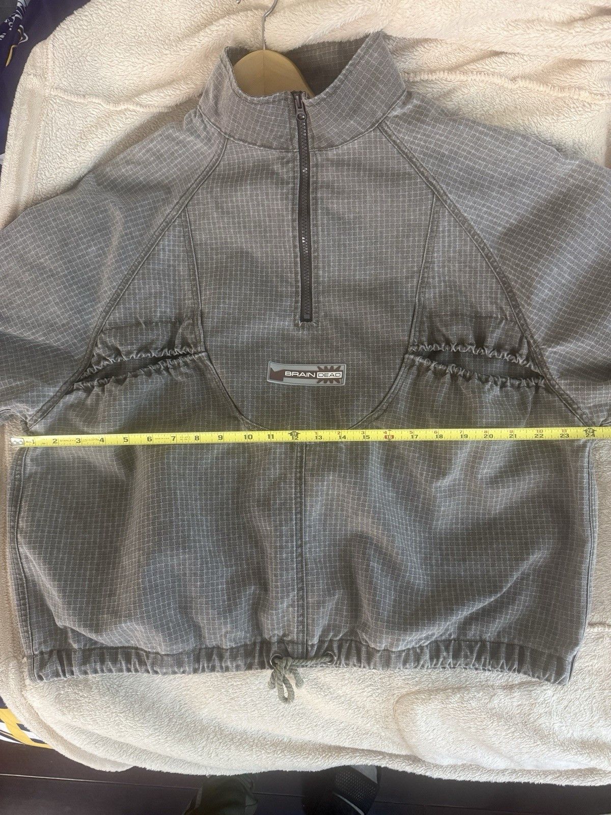 Brain Dead Washed Ripstop Equipment Half Zip Jacket Brown Size Large Size US L / EU 52-54 / 3 - 6 Thumbnail