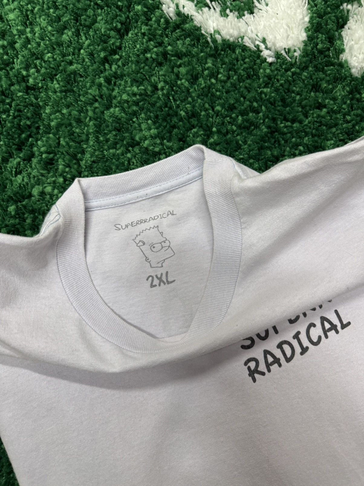 Superrradical Superrradical Baby Blue " Go To Hell " Monopoly Logo Tee Size US XXL / EU 58 / 5 - 6 Thumbnail