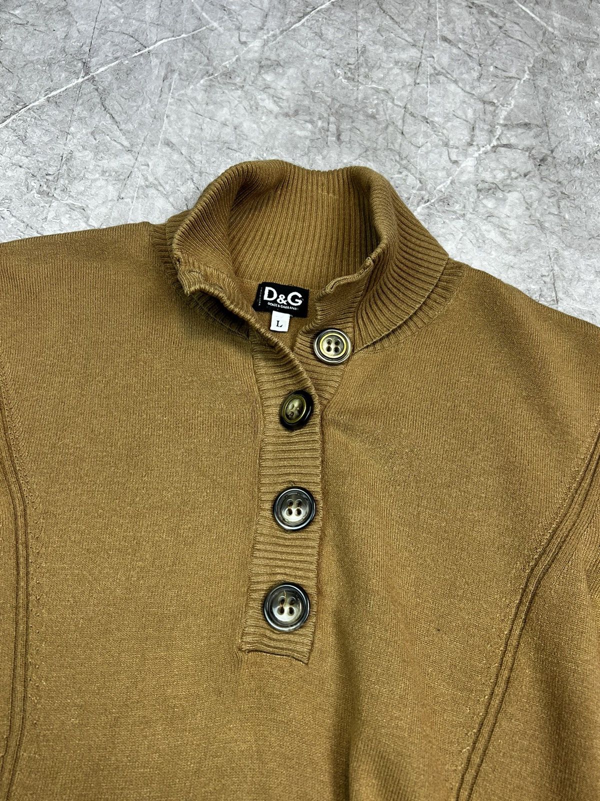 Dolce & Gabbana × Vintage Dolce & Gabbana Y2K Vintage D&G sweater Size L / US 10 / IT 46 - 7 Thumbnail
