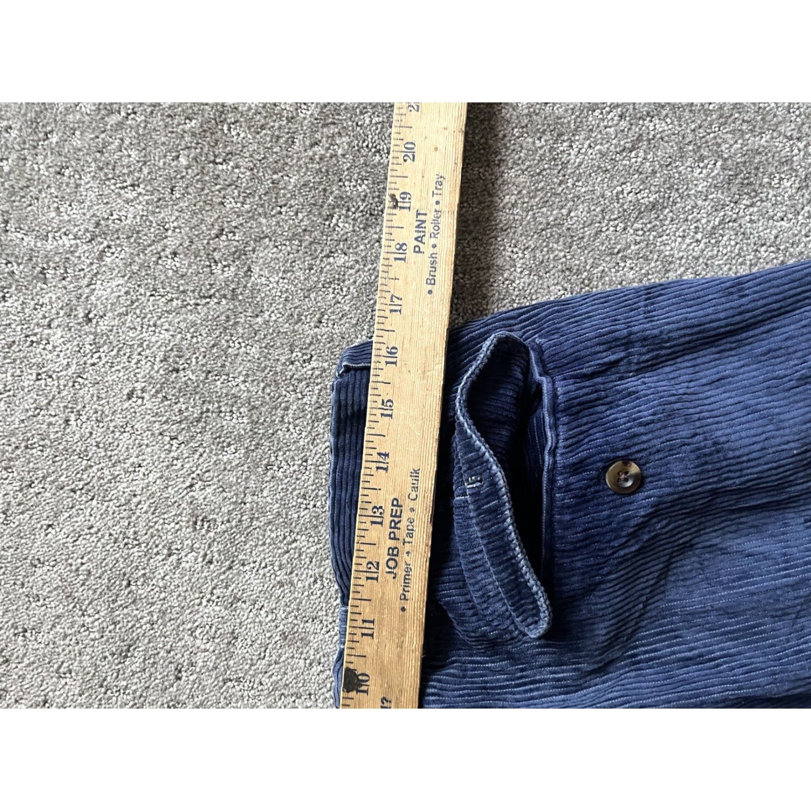 Vintage VINTAGE LL Bean Corduroy Pants Mens 32x29 Blue Chino Straight Leg 90s Size US 32 / EU 48 - 5 Thumbnail