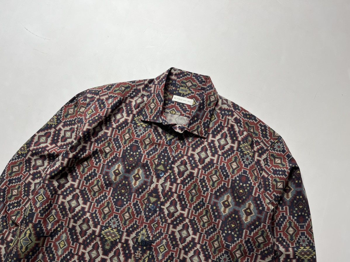 Etro Etro printed shirts button up Size US XL / EU 56 / 4 - 2 Thumbnail