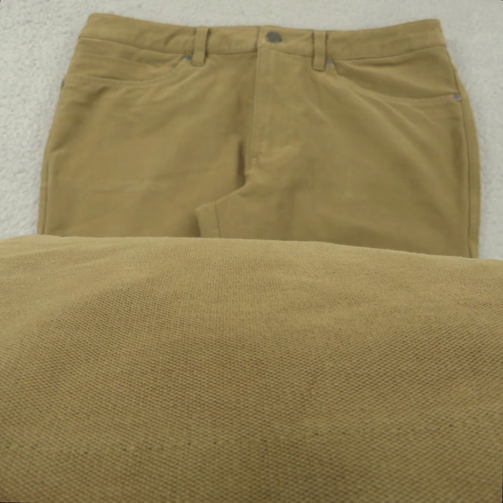 Lululemon Lululemon Pants Mens Slim Fit 33x33 Burnt Caramel ABC Utilitech City Classic Modern Chino 5-Pocket Straight Wool? Size US 33 - 7 Thumbnail