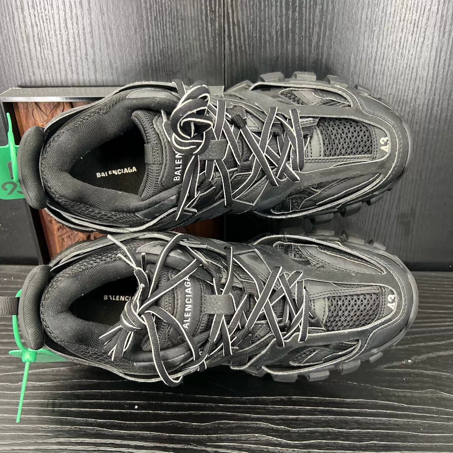 Balenciaga Balenciaga Track Black 43 Original Box Size US 10 / EU 43 - 7 Thumbnail