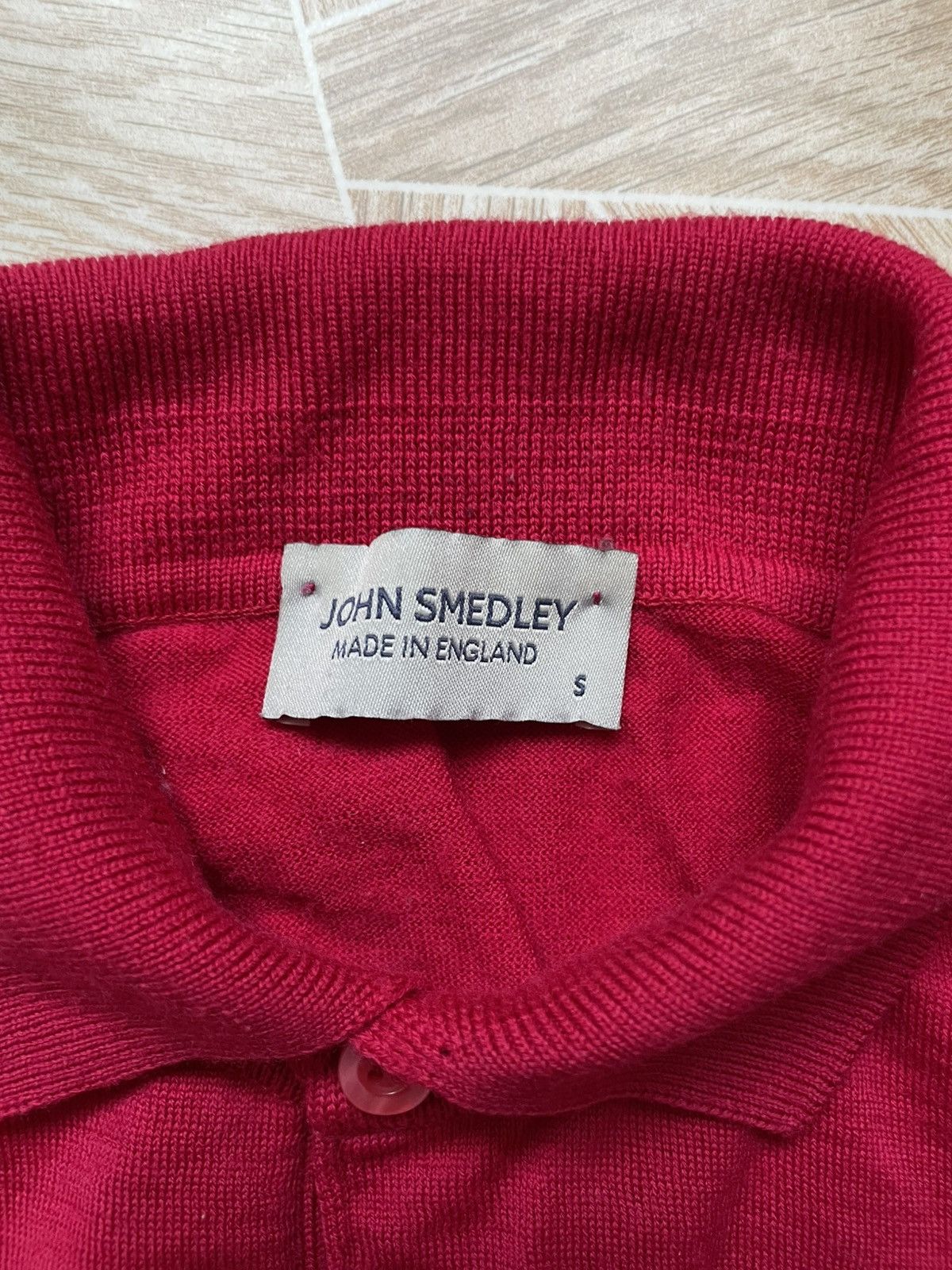 Designer Britain Designer John Smedley Classic Light Polo S Pink Size US S / EU 44-46 / 1 - 5 Thumbnail