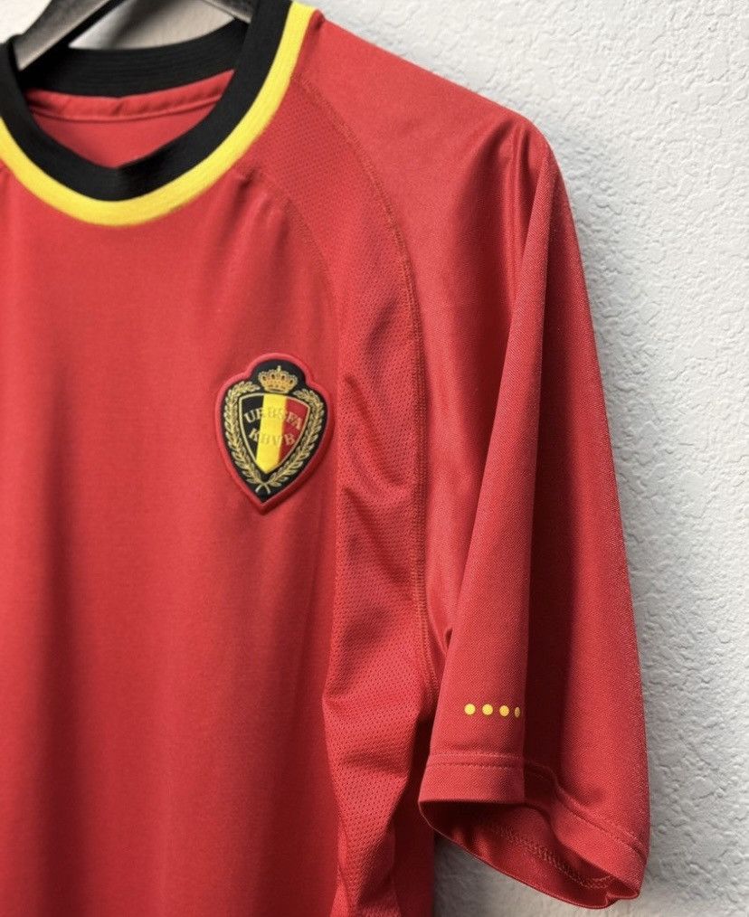 Vintage Soccer Jersey Nike Belgium 2000 Size US M / EU 48-50 / 2 - 4 Thumbnail