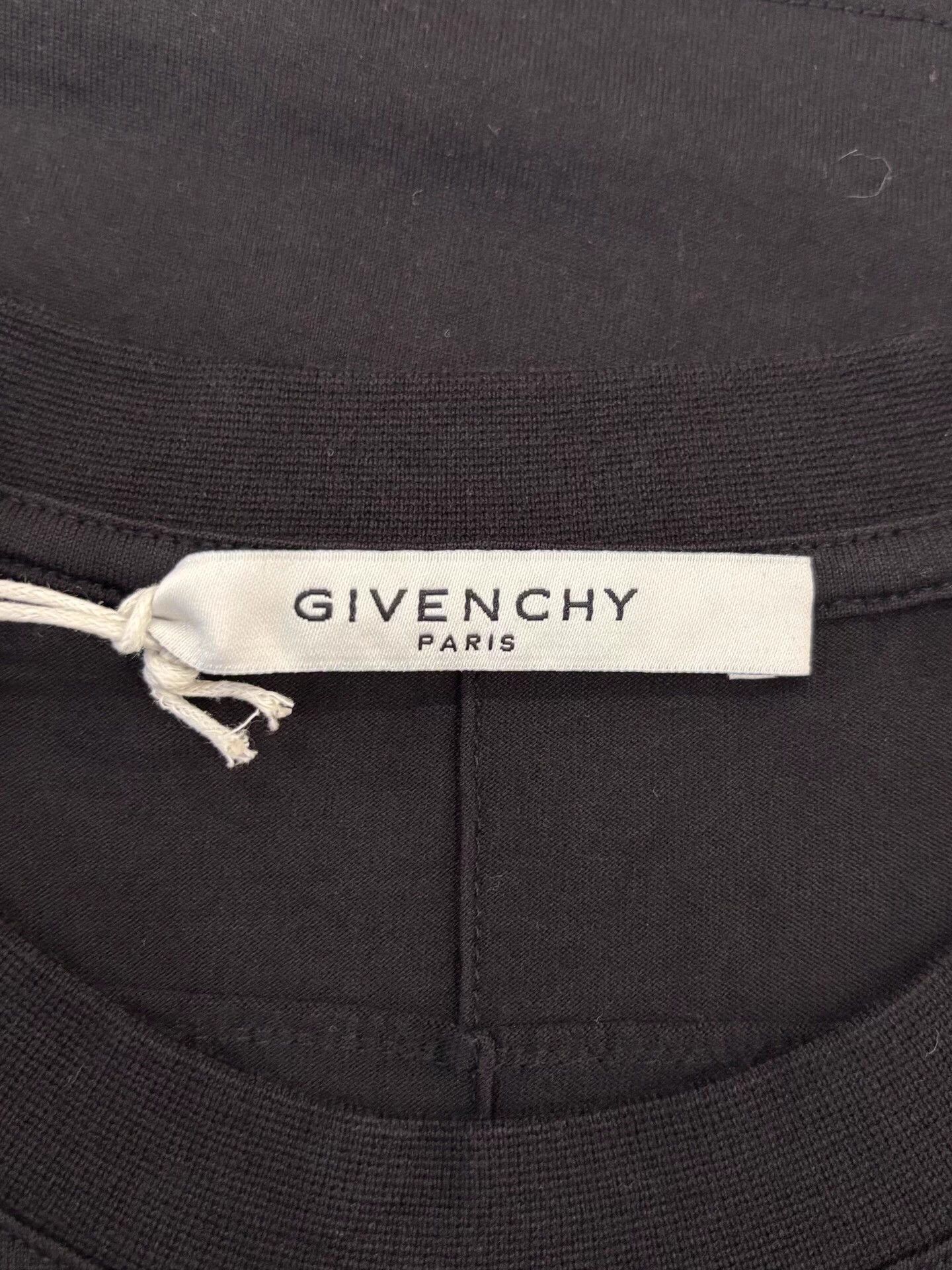 Givenchy Givenchy Colored Flying Chicken Logo men's black short tee S Size US S / EU 44-46 / 1 - 4 Thumbnail