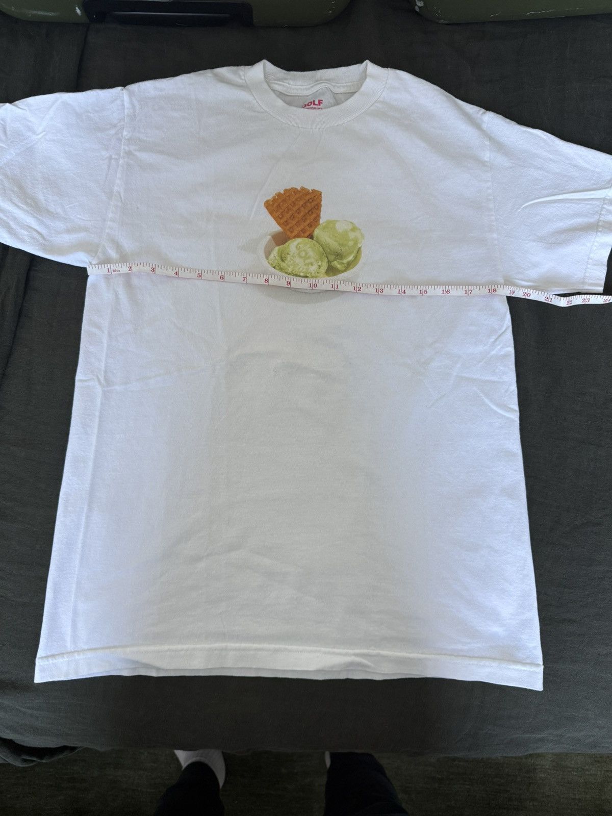 Golf Wang Golf Wang White T-Shirt Ice Cream Size US M / EU 48-50 / 2 - 3 Thumbnail
