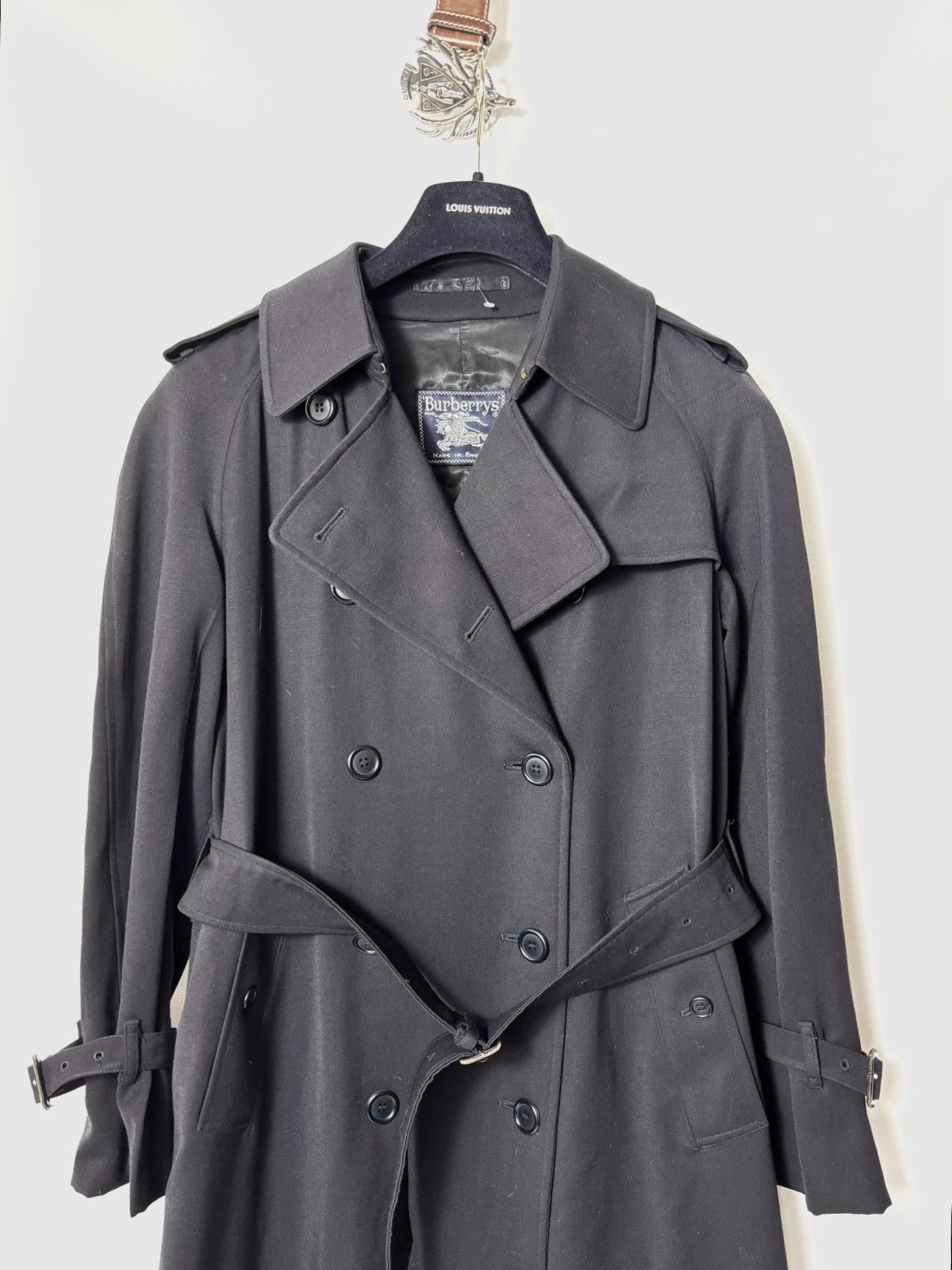 Burberry Vintage Burberry Trench Coat Size L / US 10 / IT 46 - 4 Thumbnail