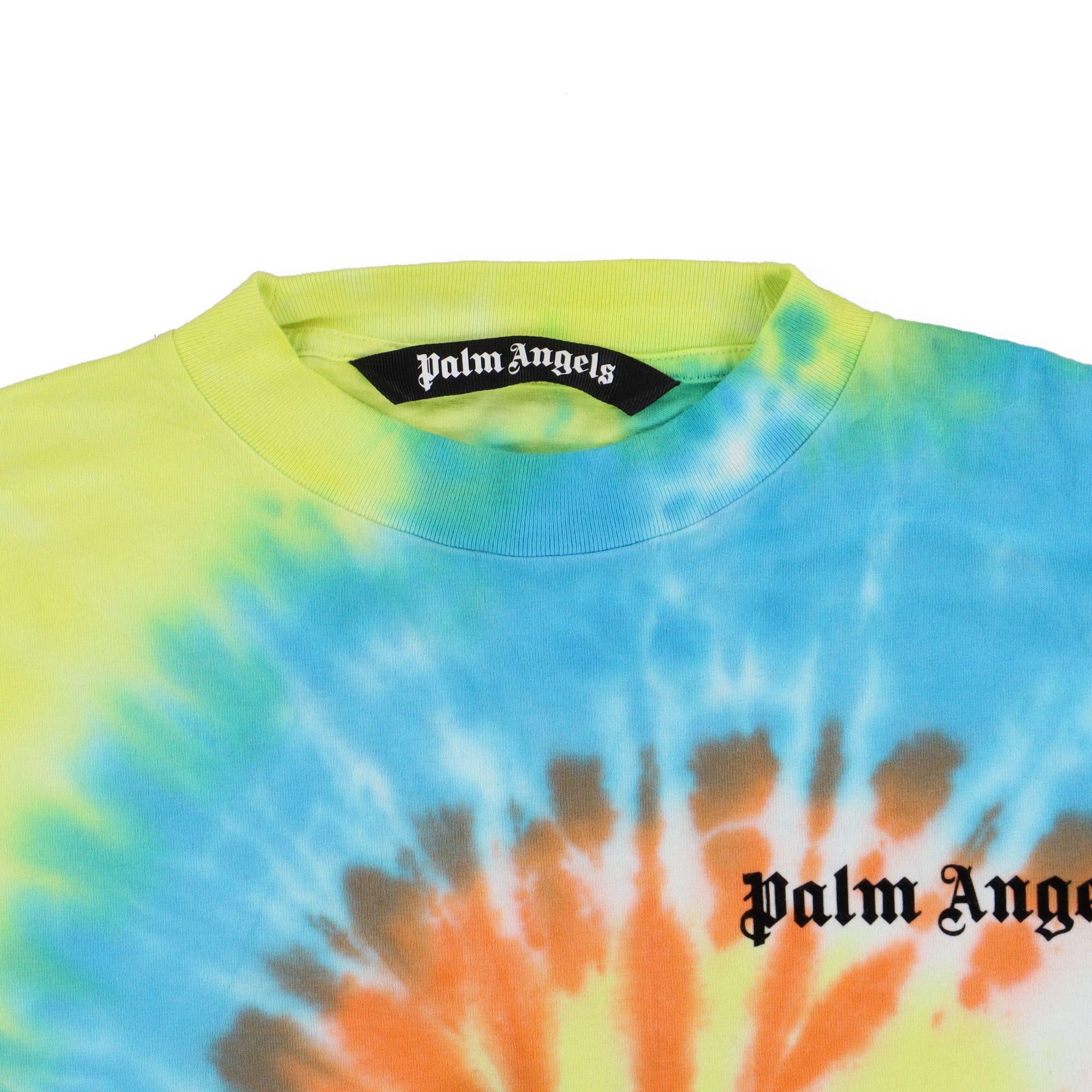 Palm Angels Multicolour Tie Dye Logo T-Shirt Size US M / EU 48-50 / 2 - 5 Thumbnail