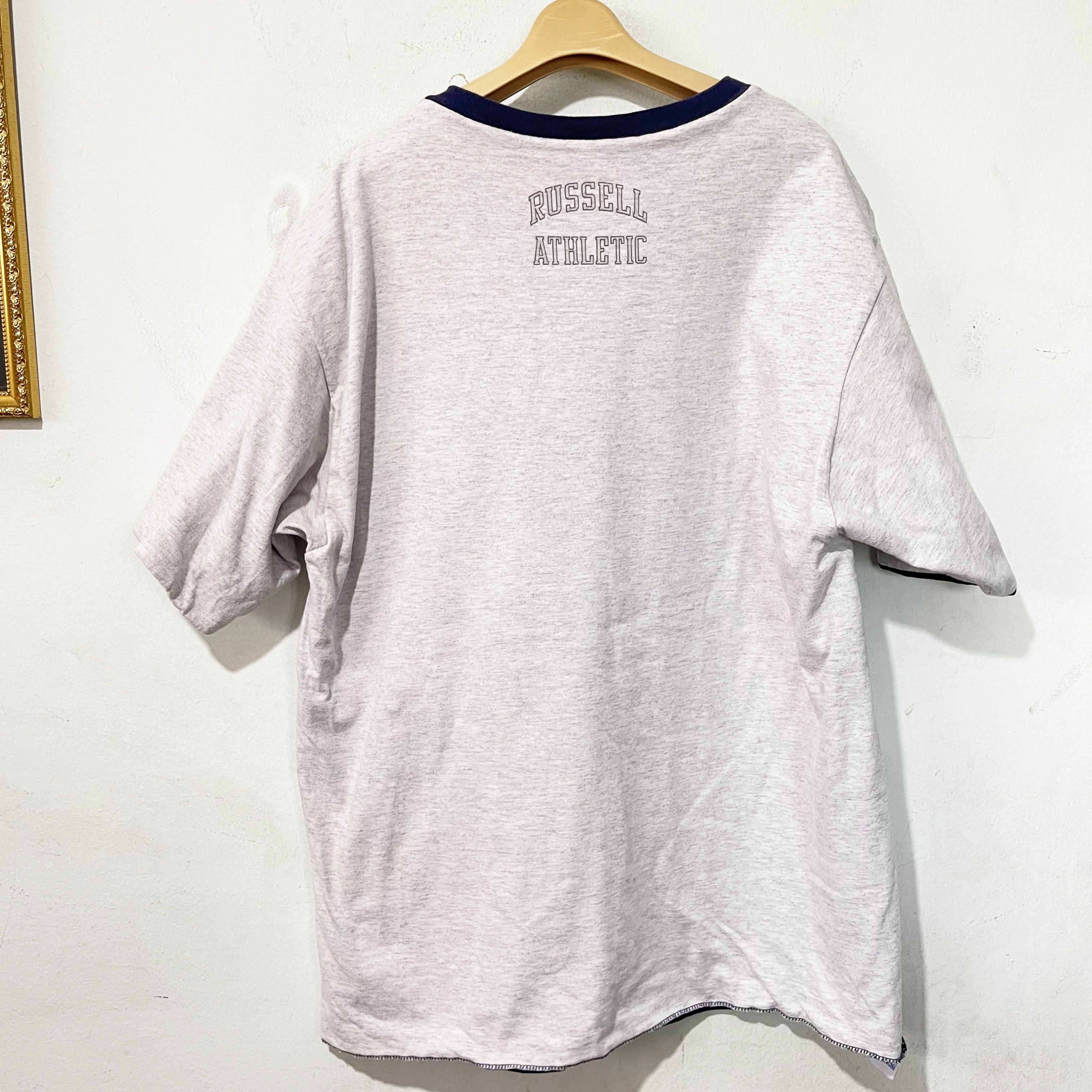 Russell Athletic Vintage 90s Russell Athletic Reversible T-Shirt Size US XL / EU 56 / 4 - 5 Thumbnail