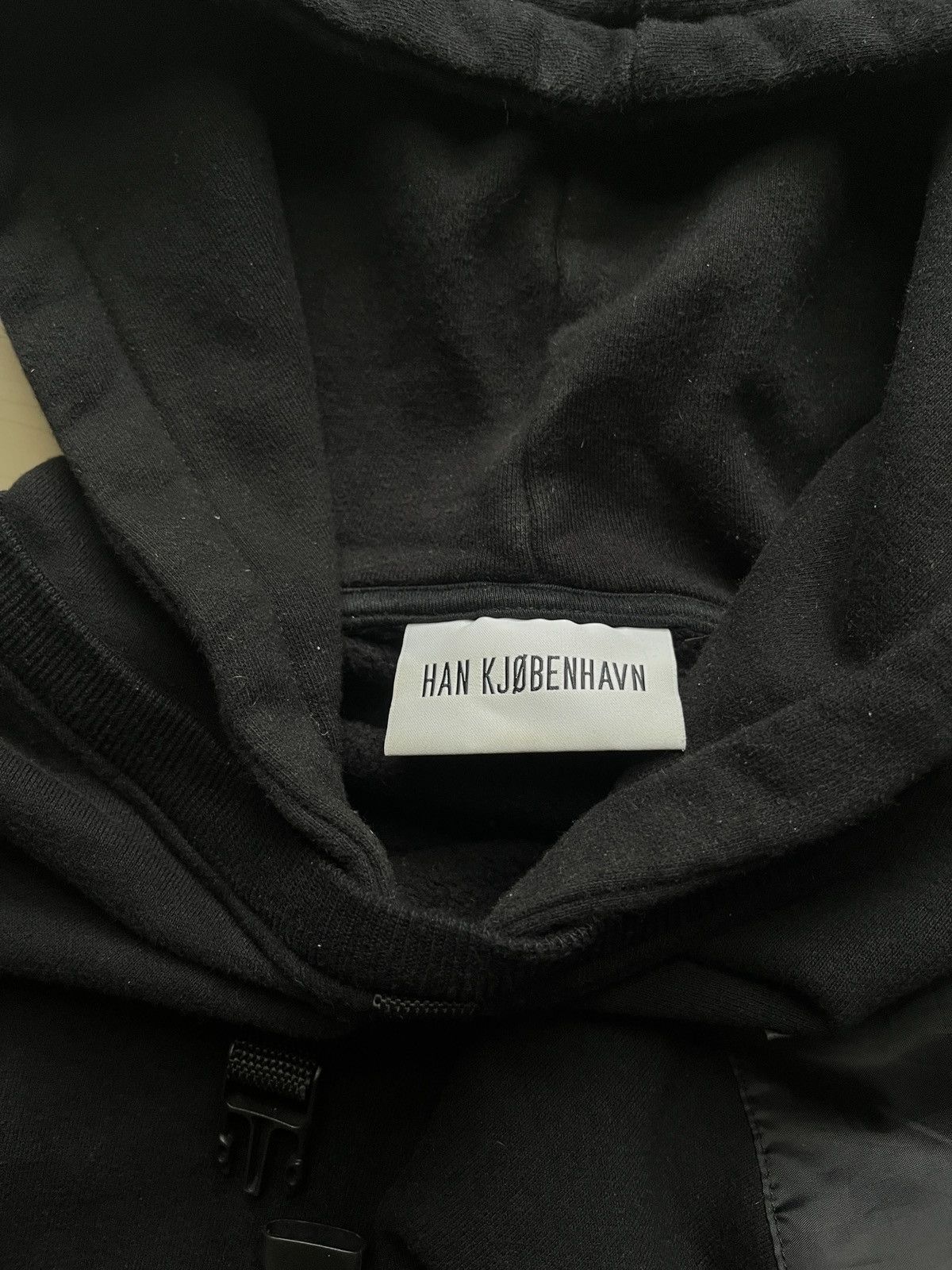 Han Kjobenhavn Han Kjøbenhavn patch hoodie nylon pocket zip satin utility Size US M / EU 48-50 / 2 - 11 Thumbnail