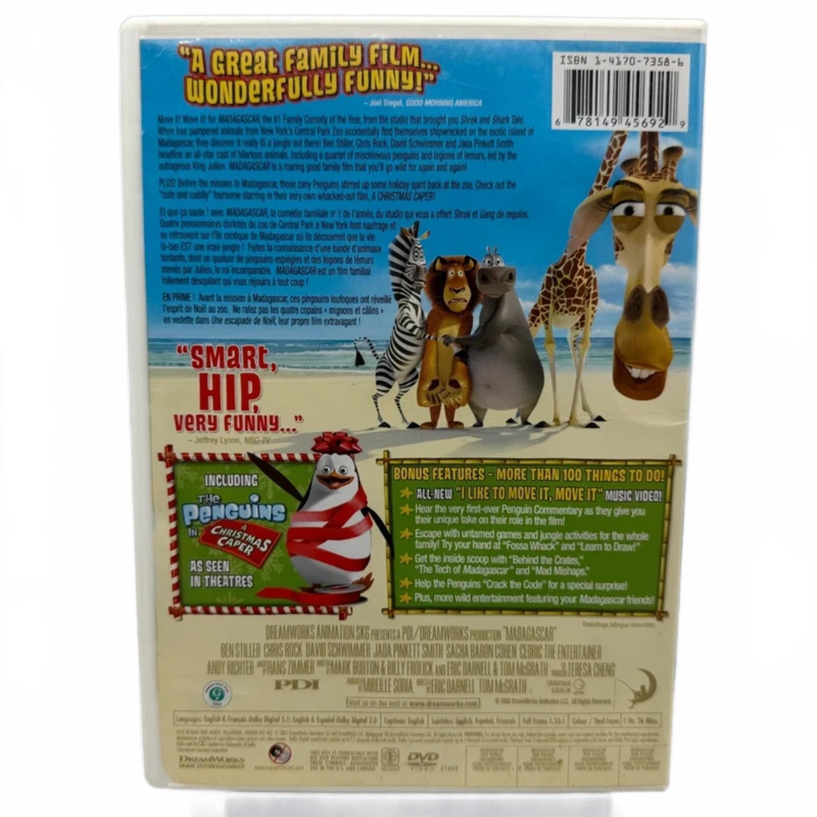 Other Madagascar (2005) - DVD Movie - Family Comedy Size ONE SIZE - 2 Thumbnail