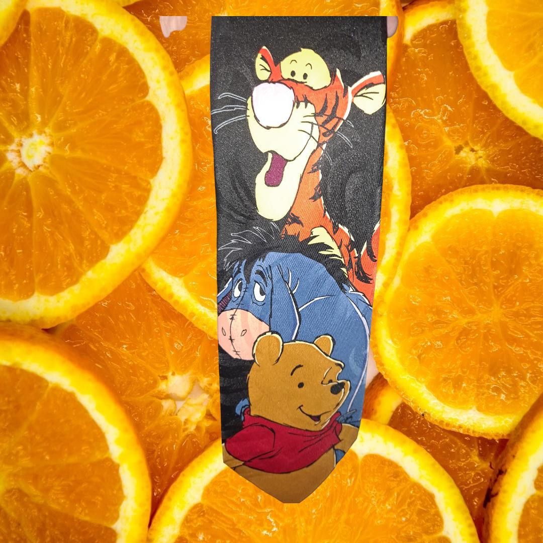 Other New Winnie the Pooh Tie with Eeyore and Tigger Size ONE SIZE - 2 Thumbnail