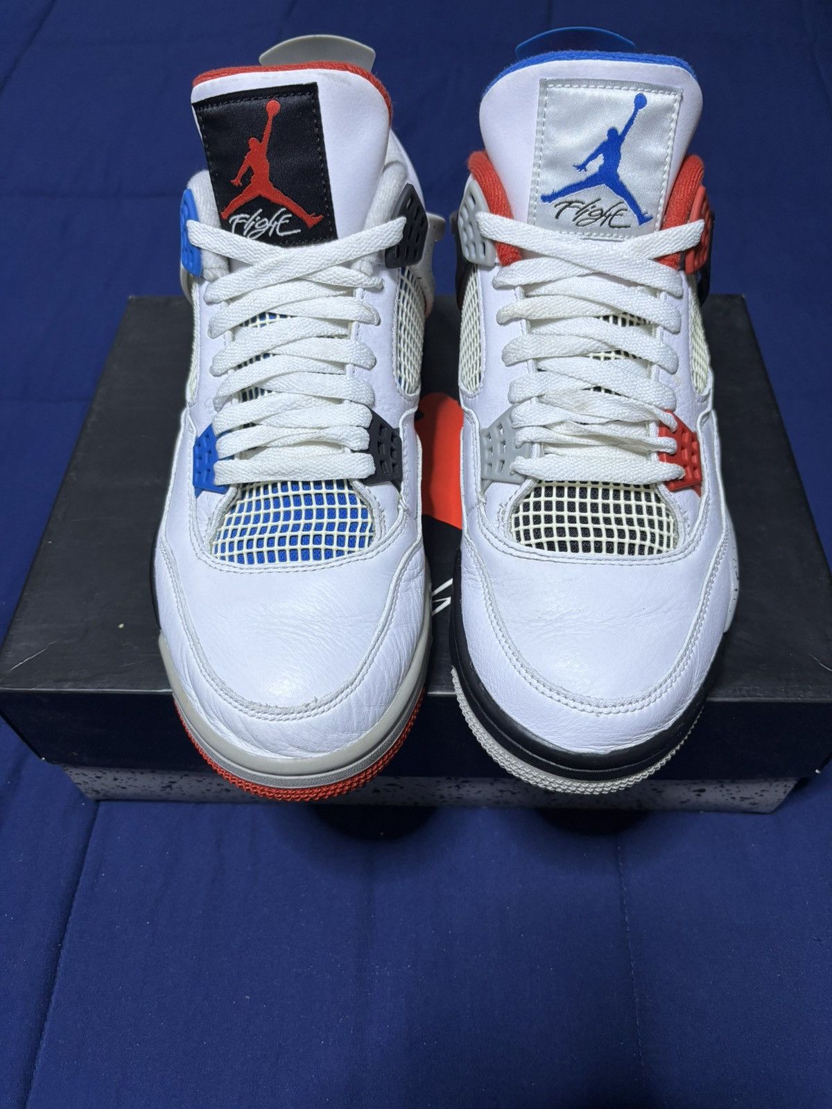 Jordan Brand Jordan 4 Retro SE What The 4 2019 Size 10.5 Size US 10.5 / EU 43-44 - 1 Thumbnail