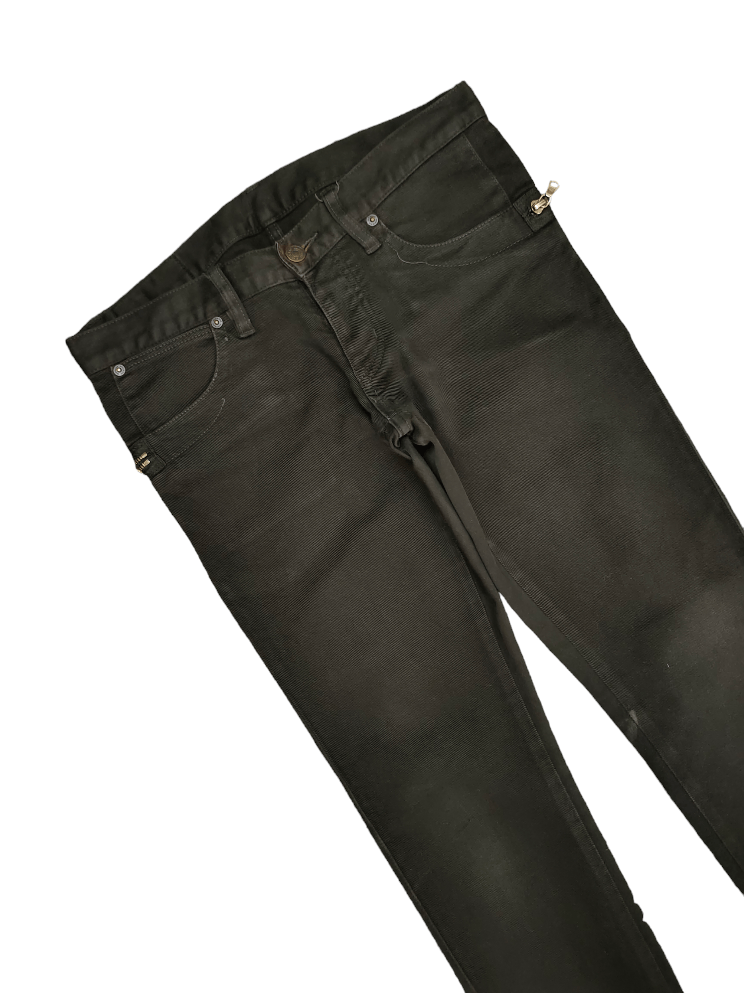 Hysteric Glamour × Vintage 1990s Hysteric Glamour Zipper Hem & Pocket Skinny Jeans Size US 30 / EU 46 - 6 Thumbnail