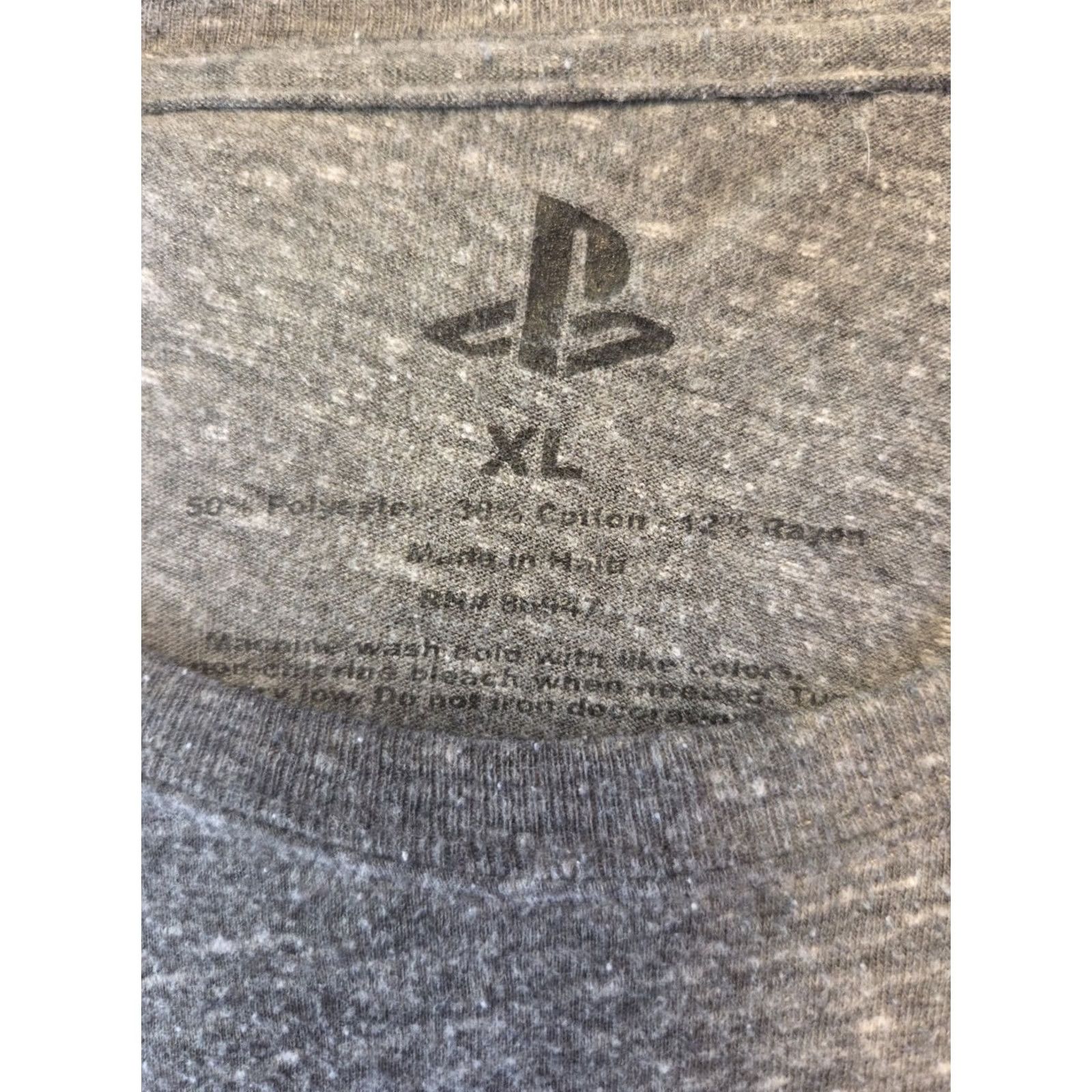 Logo 7 PlayStation PS Logo T Shirt Adult XL Gray Short Sleeve Men Retro Size US XL / EU 56 / 4 - 2 Thumbnail