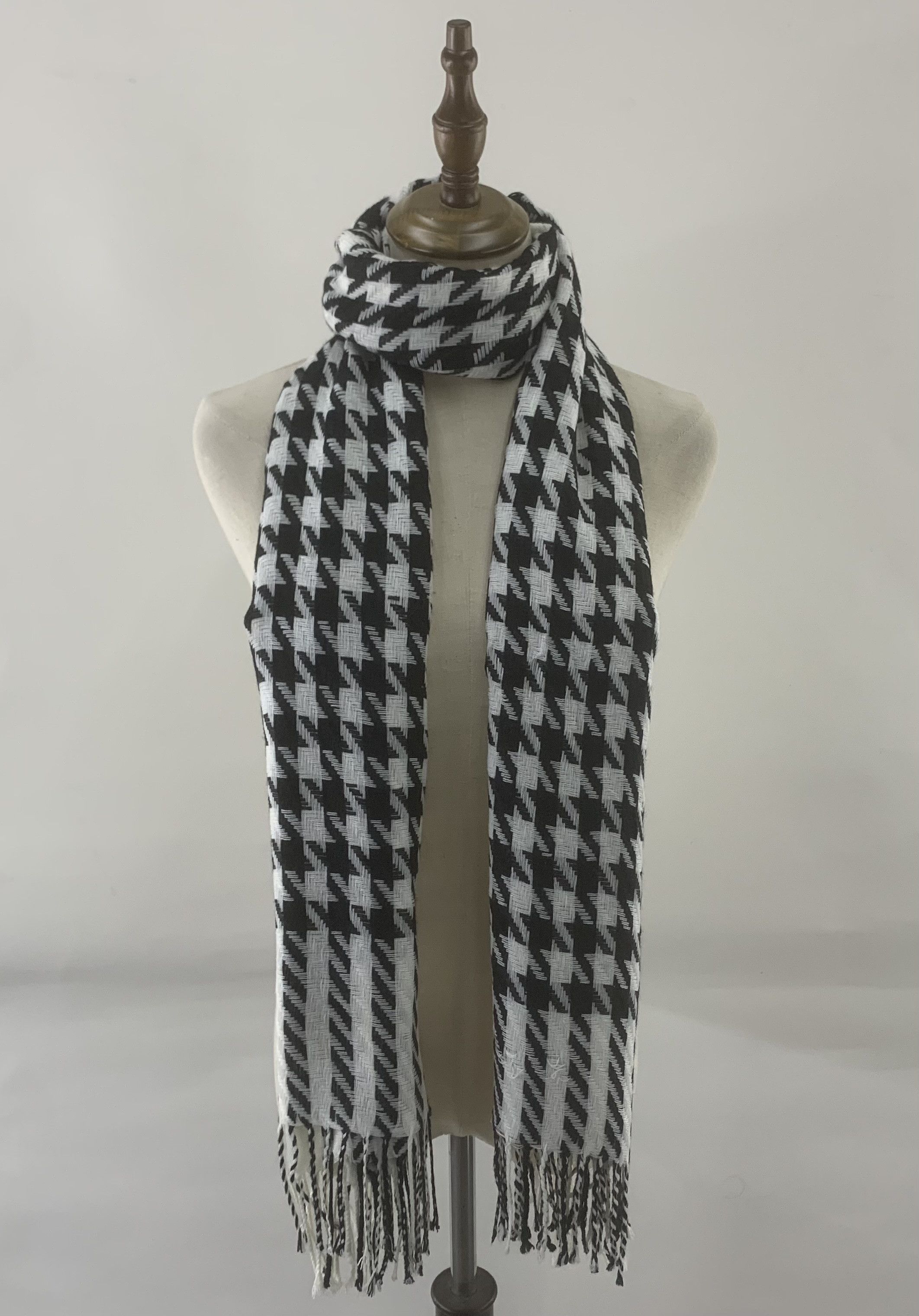 Michel Klein Michel Klein Scarf Wool Muffler Neck Wrap BL9283 Size ONE SIZE - 1 Thumbnail