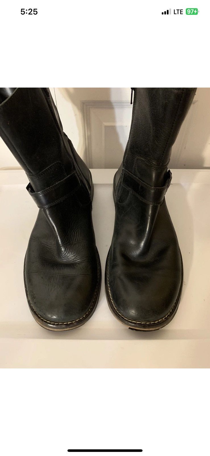 Other Red Tape Men's 10.5 Salisbury Black Leather Side Zip Boots Size US 10.5 / EU 43-44 - 4 Thumbnail