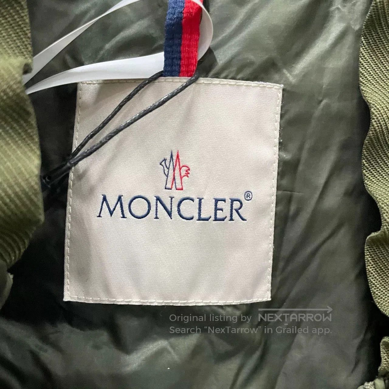 Moncler moncler green down jacket size 6. Size US L / EU 52-54 / 3 - 4 Thumbnail