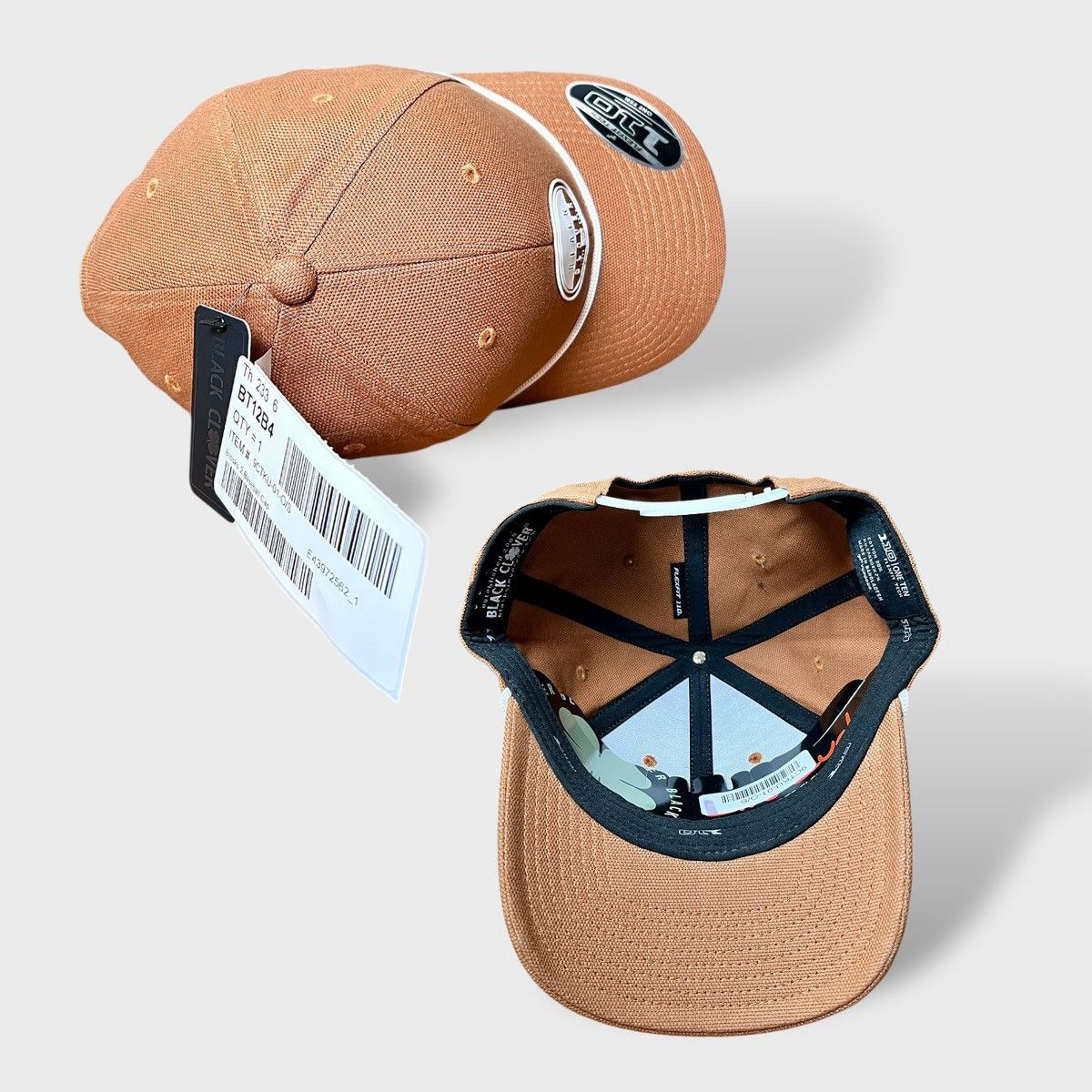 Other Black Clover Brooks 2 Men’s Brown Canvas Baseball Cap Sz OS Size ONE SIZE - 7 Thumbnail