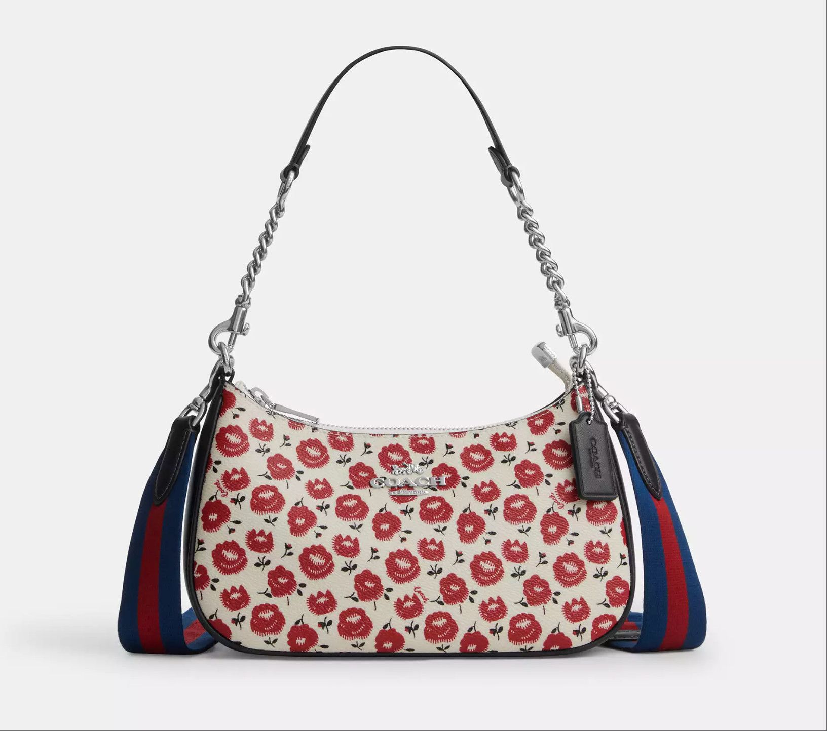 Coach Teri Shoulder Bag With Floral Print CBI49 Size ONE SIZE - 7 Thumbnail