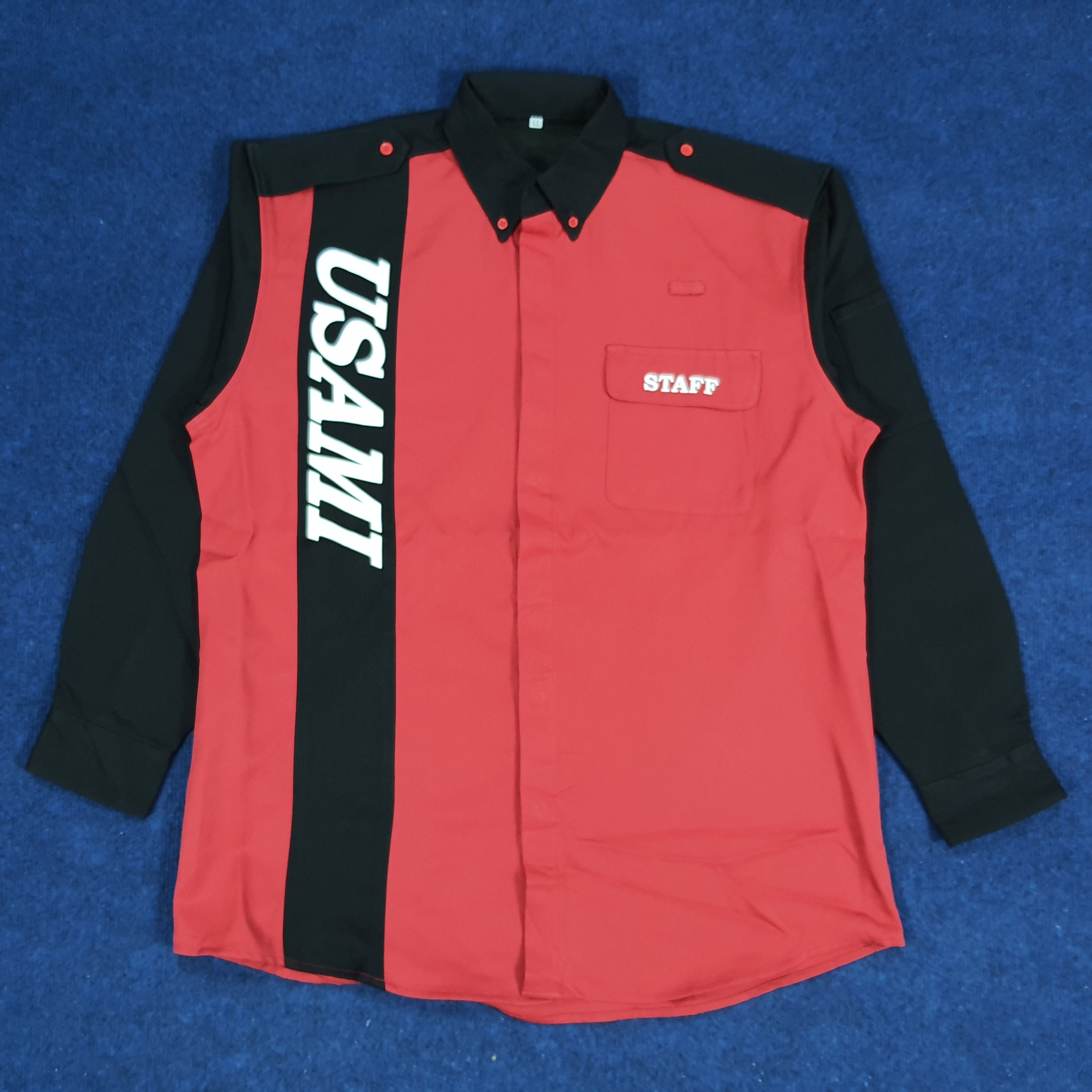 Vintage Vintage USAMI Car Service Station Staff Motorsports Shirt Size US L / EU 52-54 / 3 - 1 Thumbnail