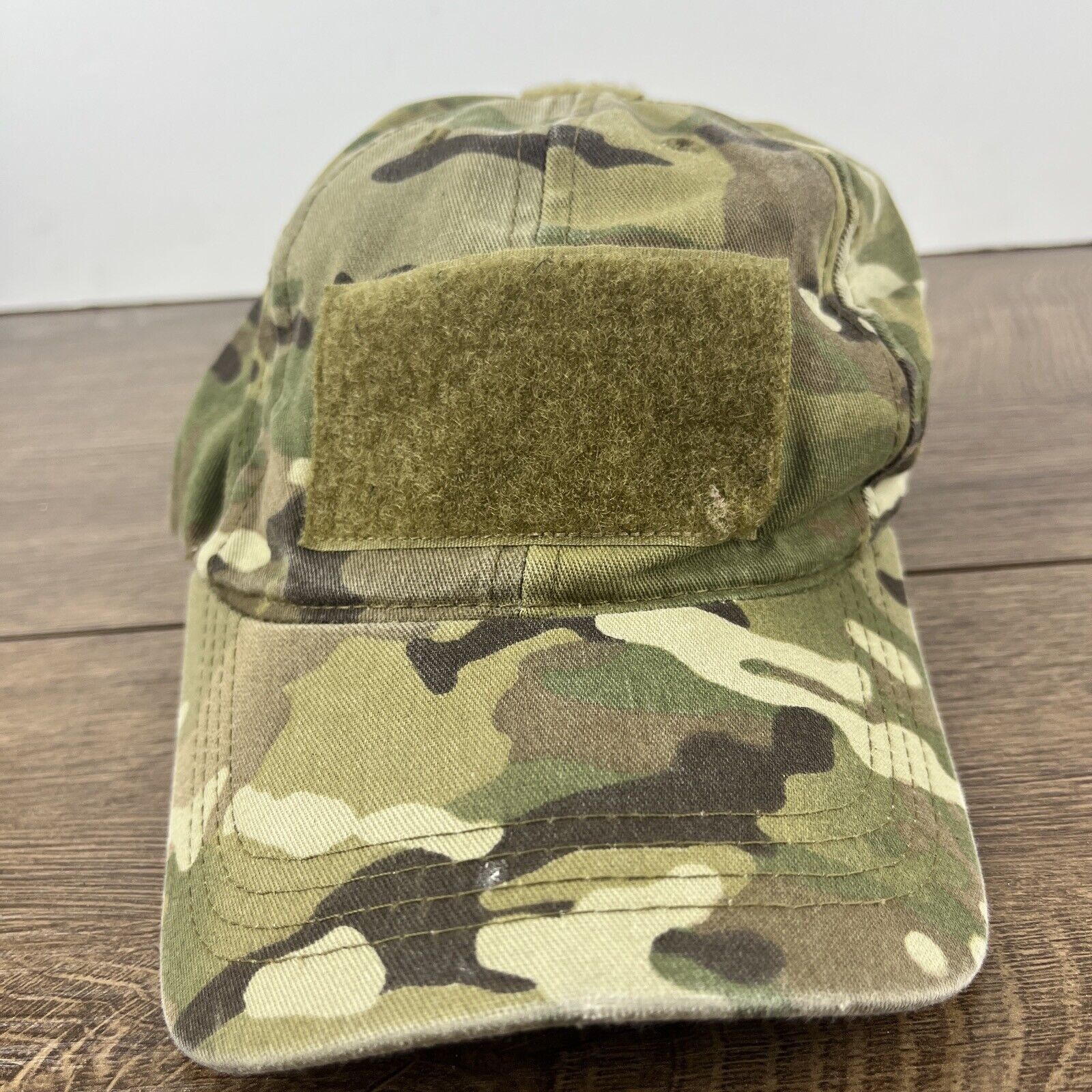 Other Green Camo Hat Patch Adjustable Adult Size Hat Camo Green Ca Size ONE SIZE - 4 Thumbnail