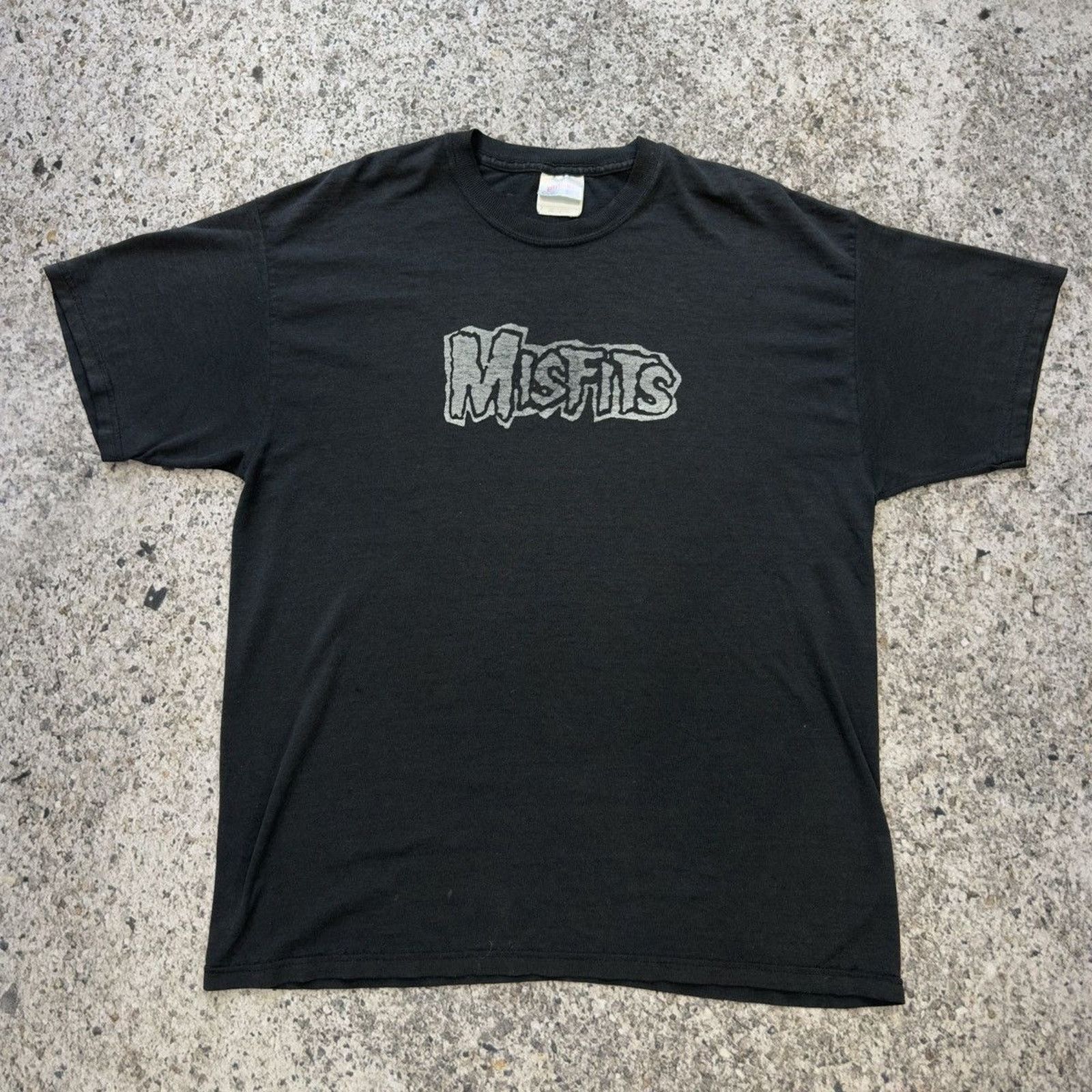 Band Tees Misfits Thrashed Faded Distressed Shirt Paper ERD Grunge Size US L / EU 52-54 / 3 - 5 Thumbnail