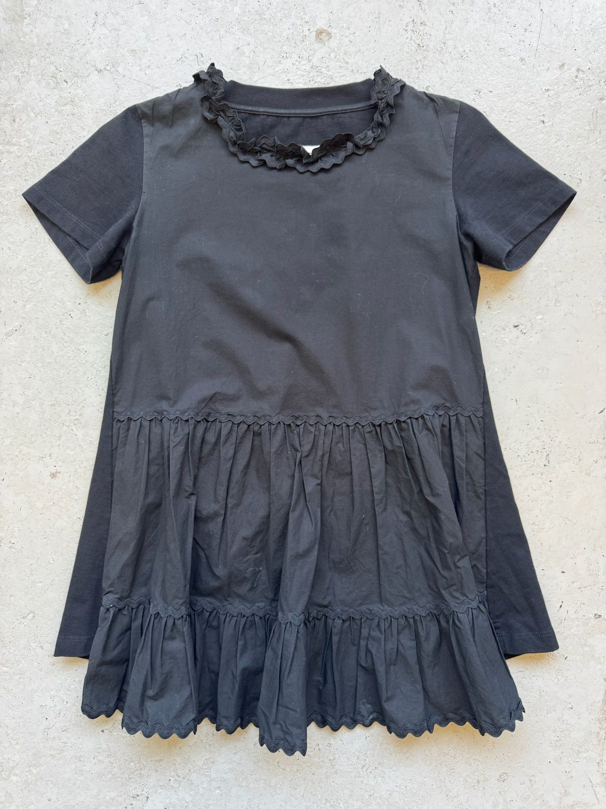 MM6 MM6 Babydoll Short Sleeve Shirt Size S / US 4 / IT 40 - 1 Thumbnail