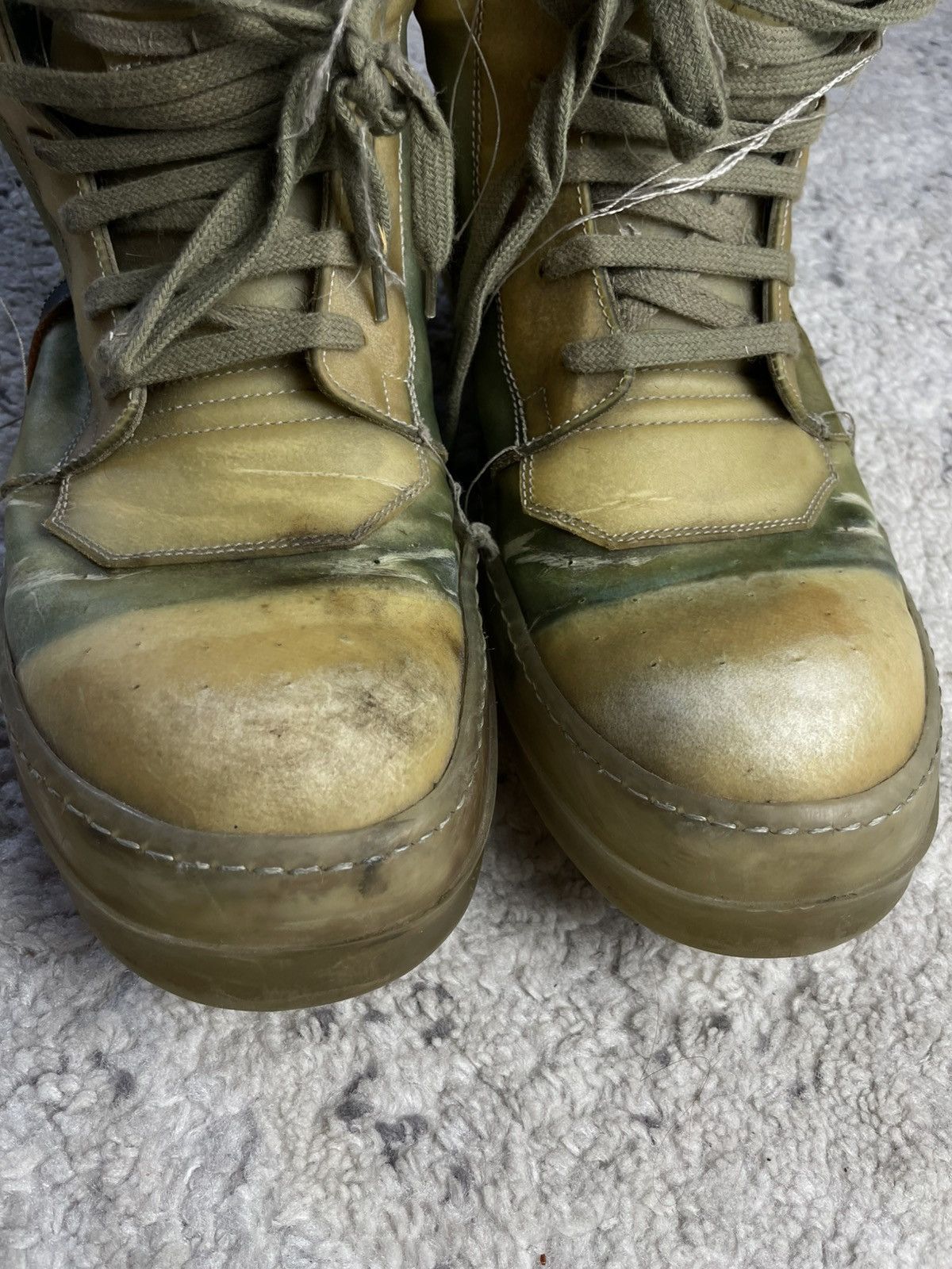 Rick Owens SS19 Babel 'Swamp' Geobasket Size US 11 / EU 44 - 5 Thumbnail