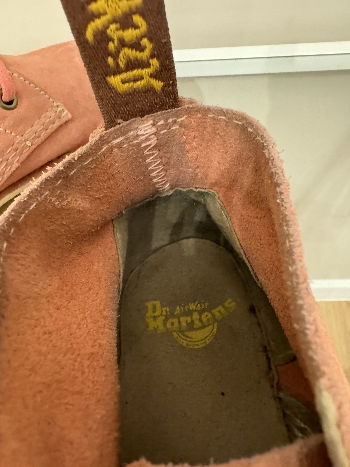 Dr. Martens Dr Martens pink suede leather lace up shoes desert women’s Size US 5 / IT 35 - 10 Thumbnail