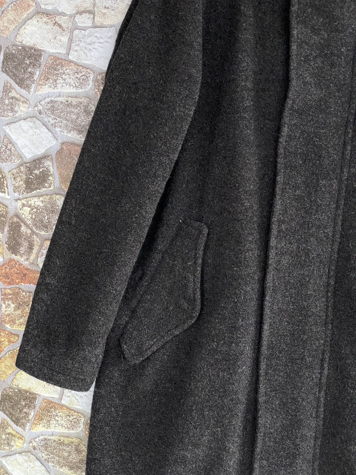 If Six Was Nine × Le Grande Bleu (L.G.B.) × Zucca Zucca Wool Trench Jacket Size US L / EU 52-54 / 3 - 10 Thumbnail